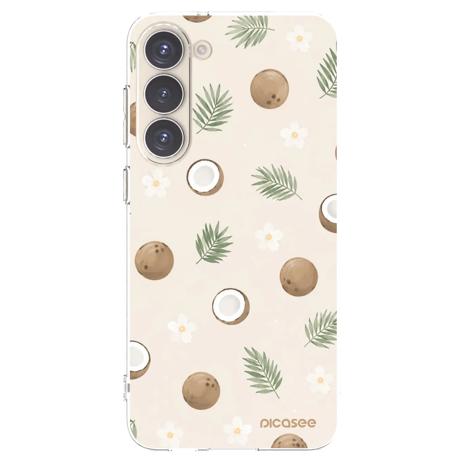 Picasee husă transparentă din silicon pentru Samsung Galaxy S23+ 5G - Coconut Breeze