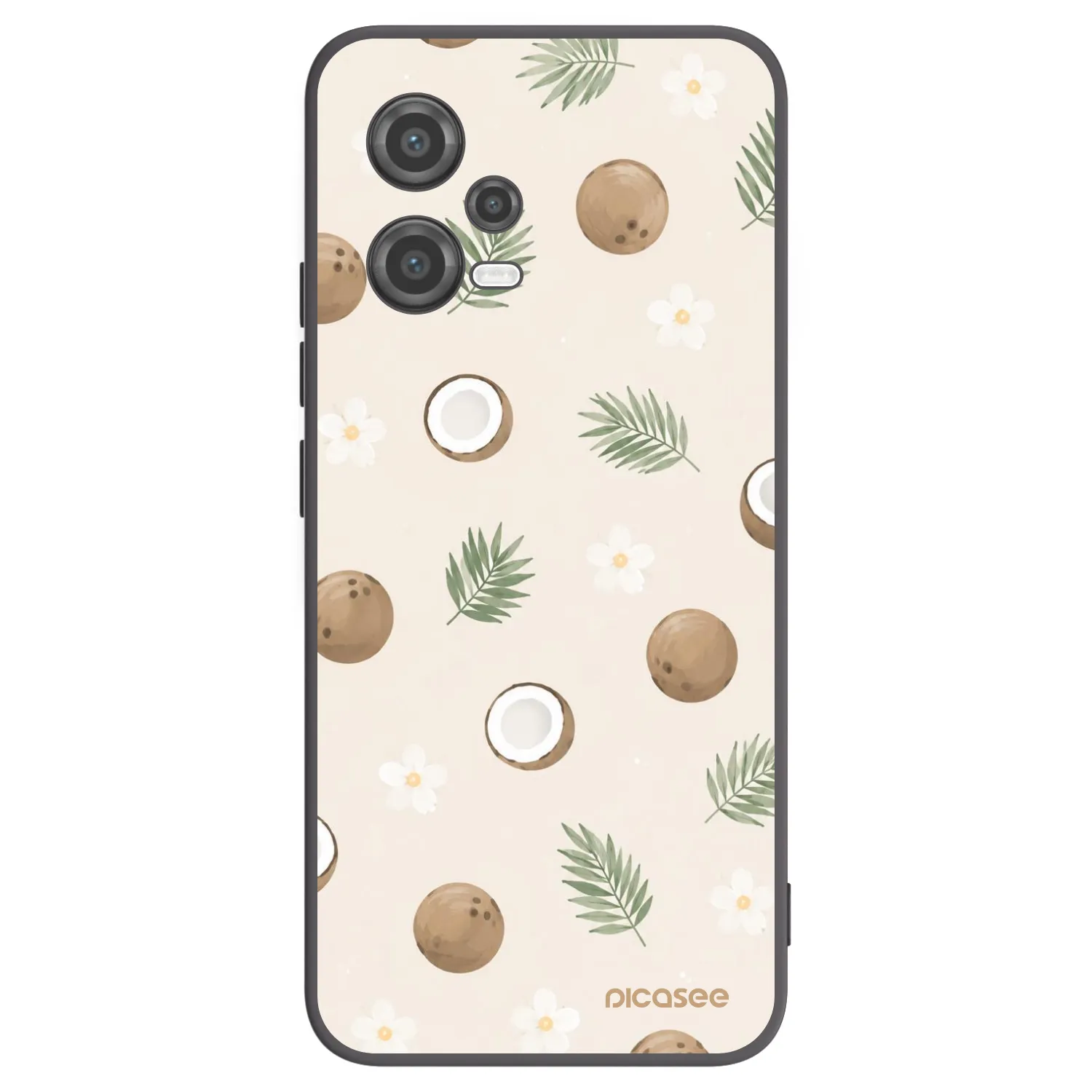 Picasee husă neagră din silicon pentru Xiaomi Poco X5 - Coconut Breeze