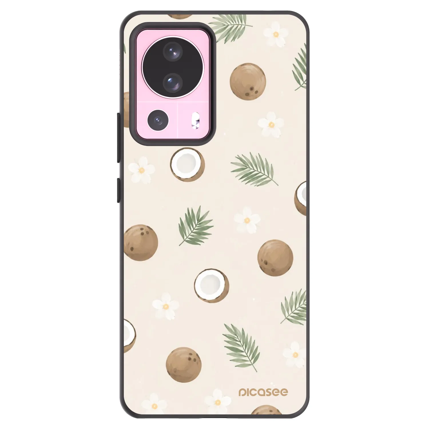 Picasee husă neagră din silicon pentru Xiaomi 13 Lite - Coconut Breeze