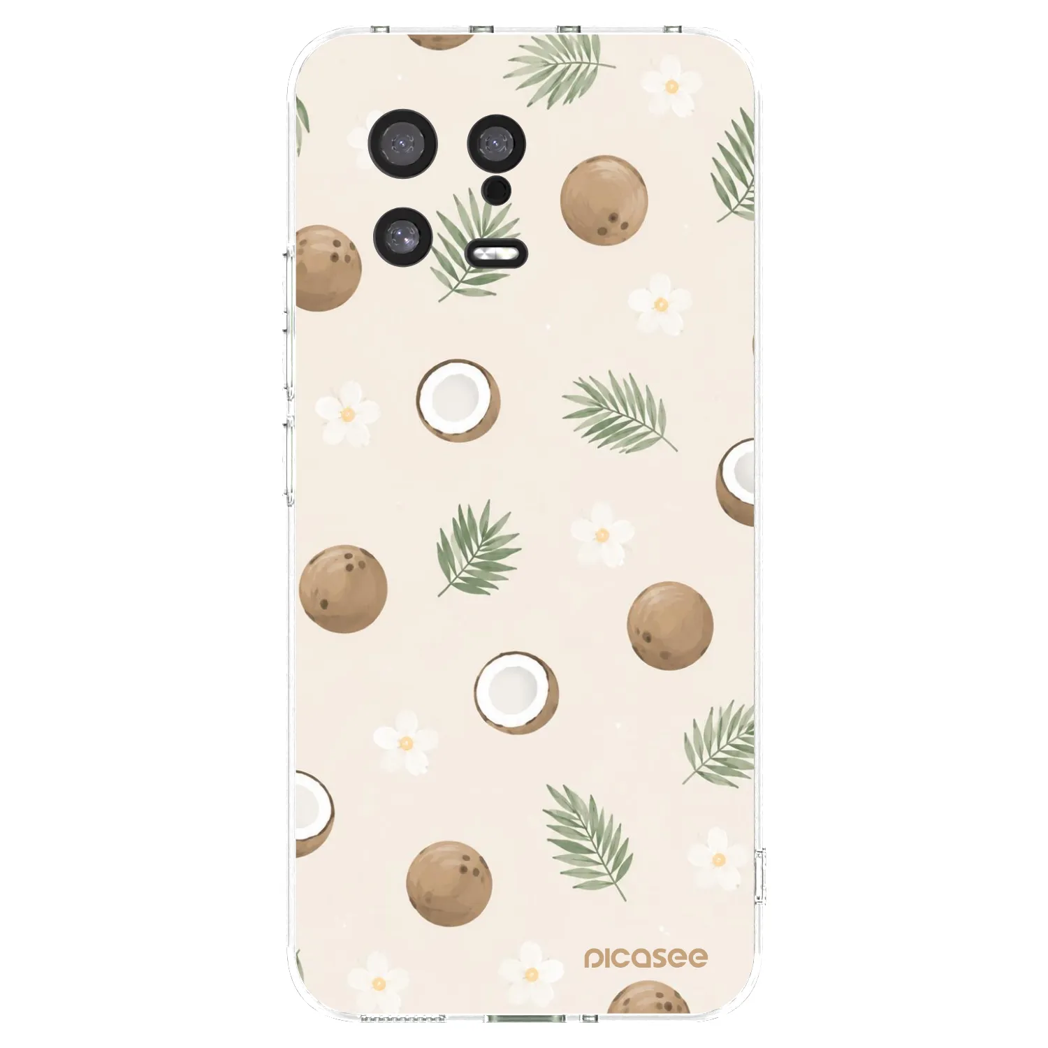 Picasee husă transparentă din silicon pentru Xiaomi 13 - Coconut Breeze