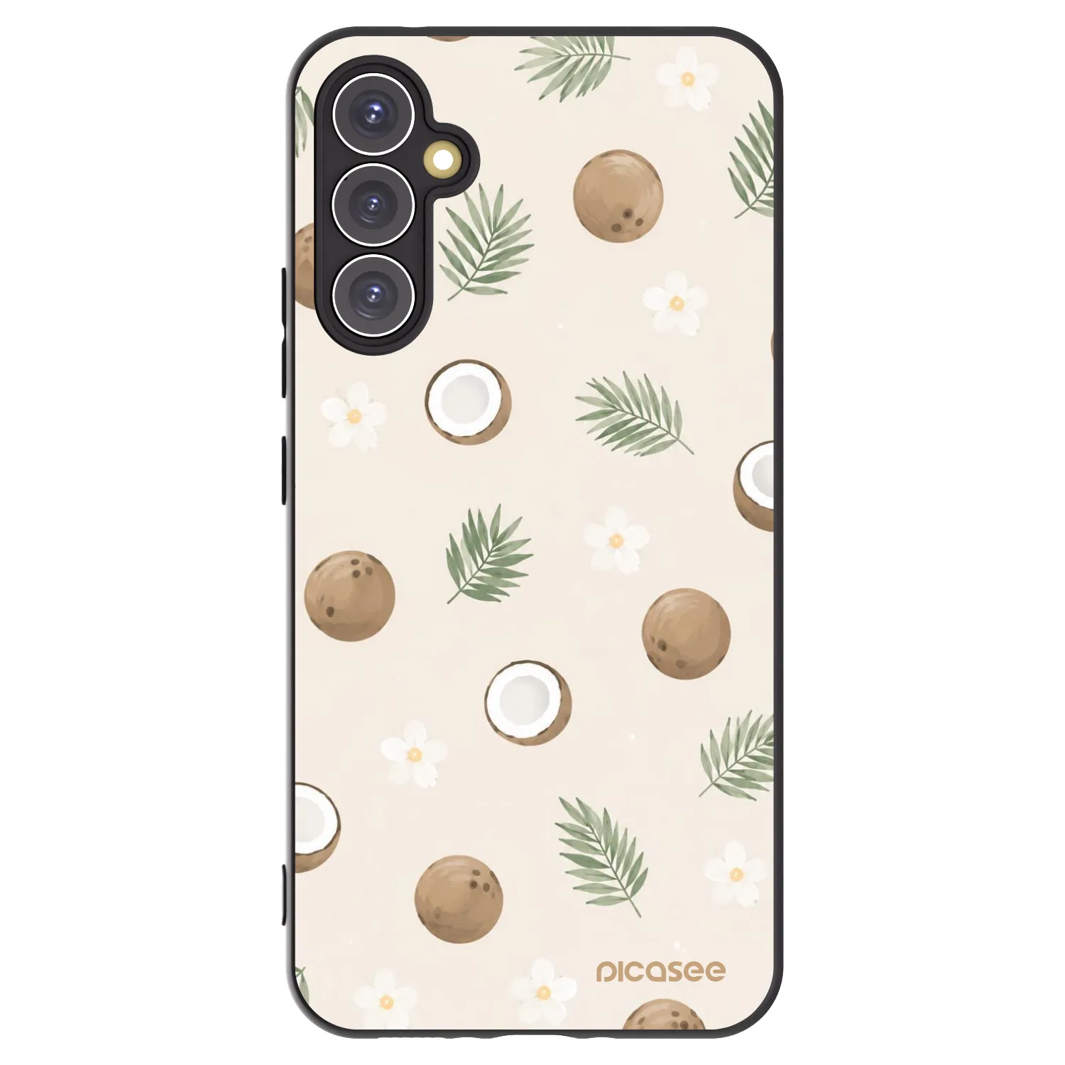 Picasee husă neagră din silicon pentru Samsung Galaxy A34 5G A346B - Coconut Breeze