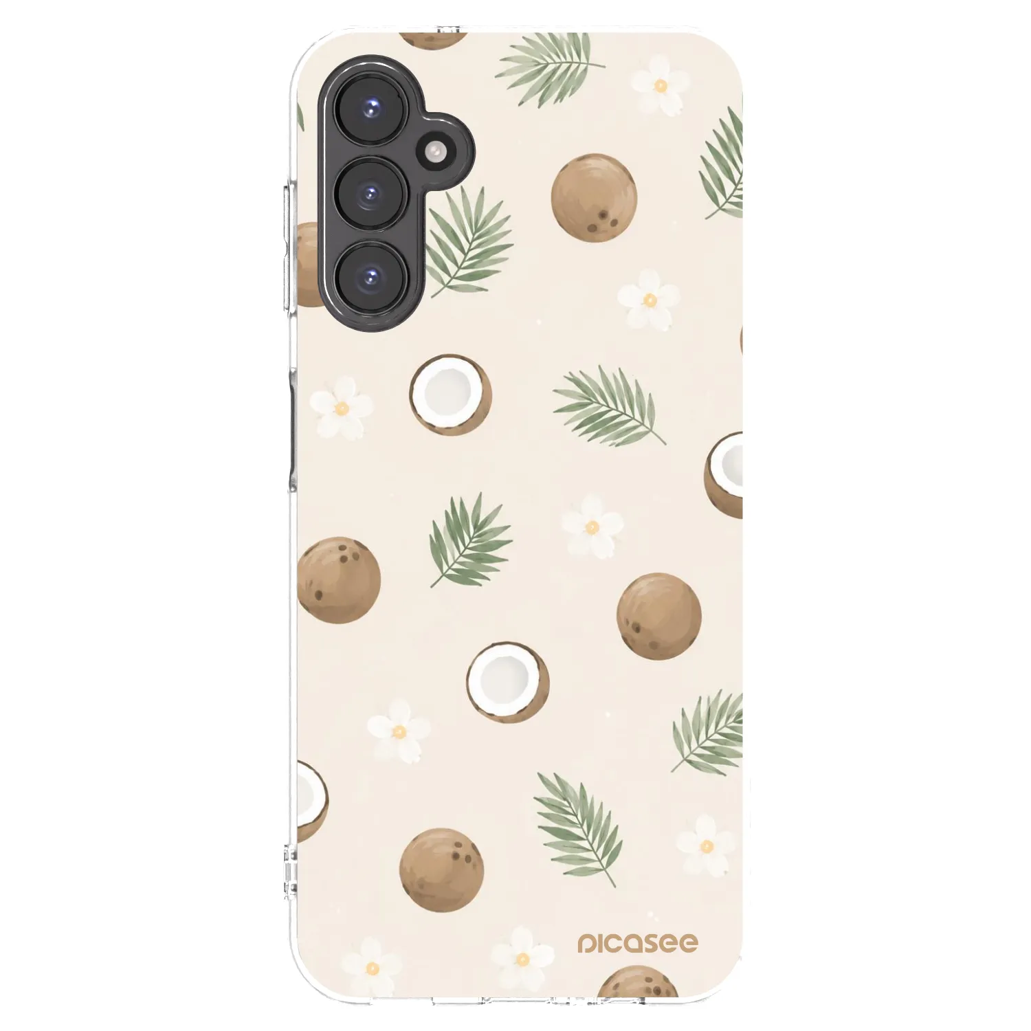 Picasee husă transparentă din silicon pentru Samsung Galaxy A14 5G A146P - Coconut Breeze