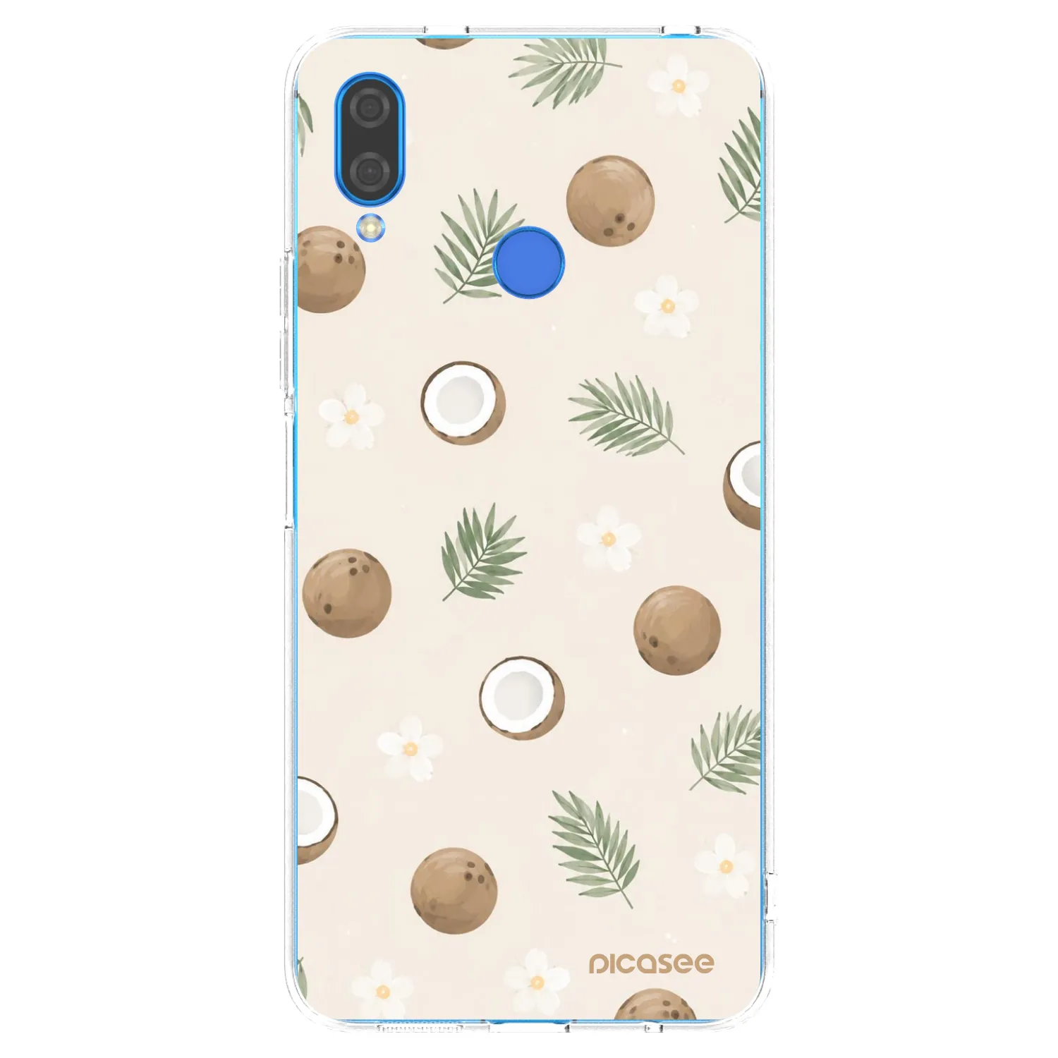 Picasee husă transparentă din silicon pentru Huawei Nova 3 - Coconut Breeze