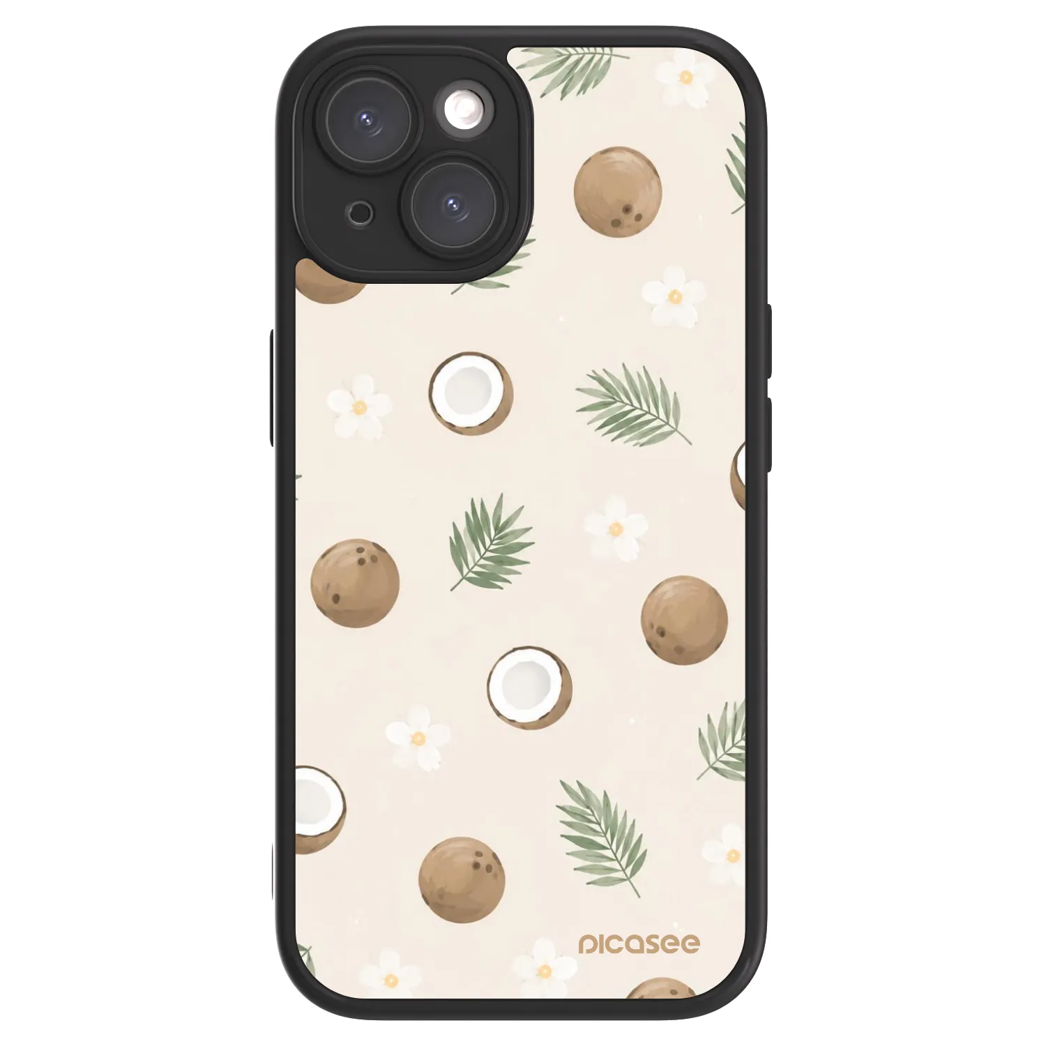 Picasee ULTIMATE CASE pentru Apple iPhone 15 - Coconut Breeze