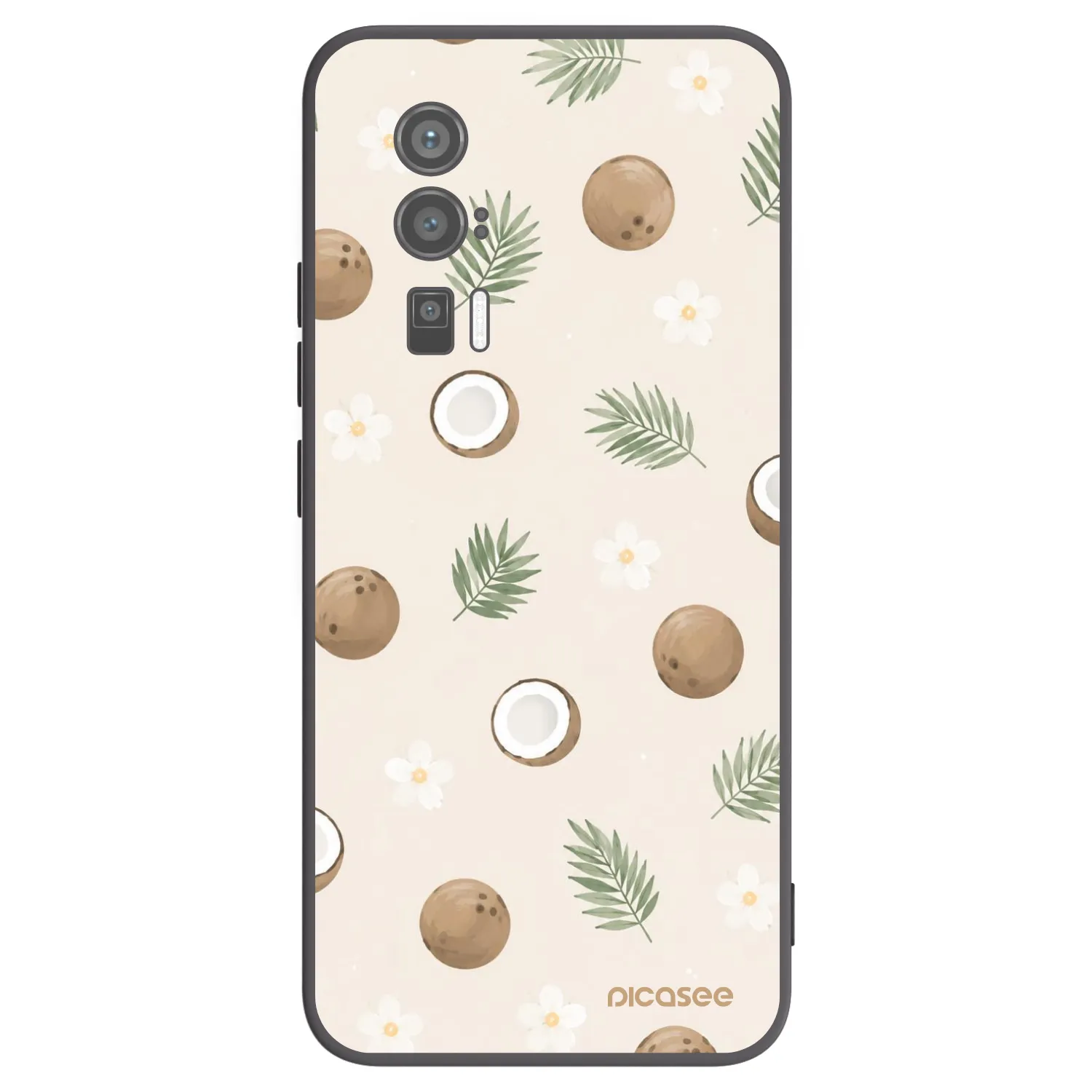 Picasee husă neagră din silicon pentru Xiaomi Poco F5 Pro 5G - Coconut Breeze