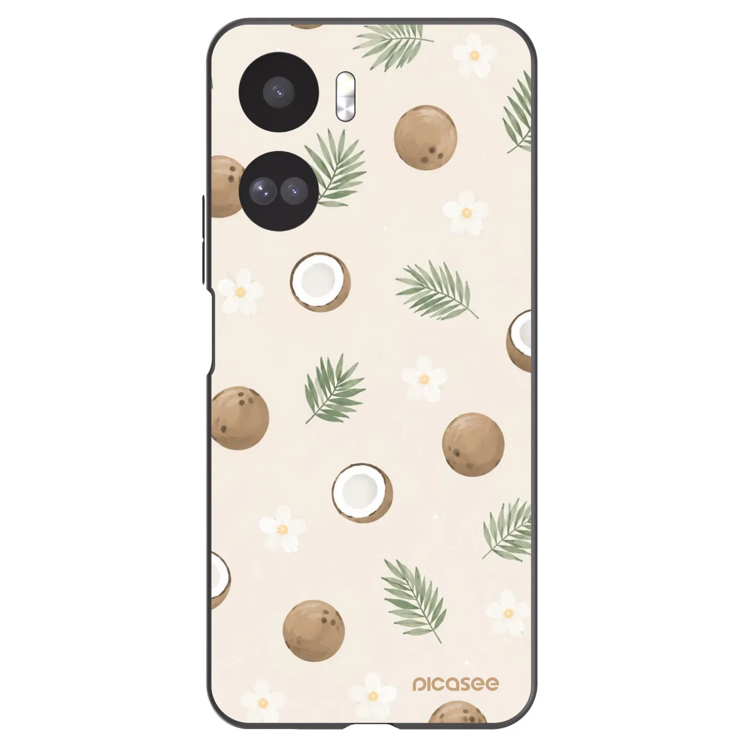 Picasee husă neagră din silicon pentru Honor 90 Lite 5G - Coconut Breeze