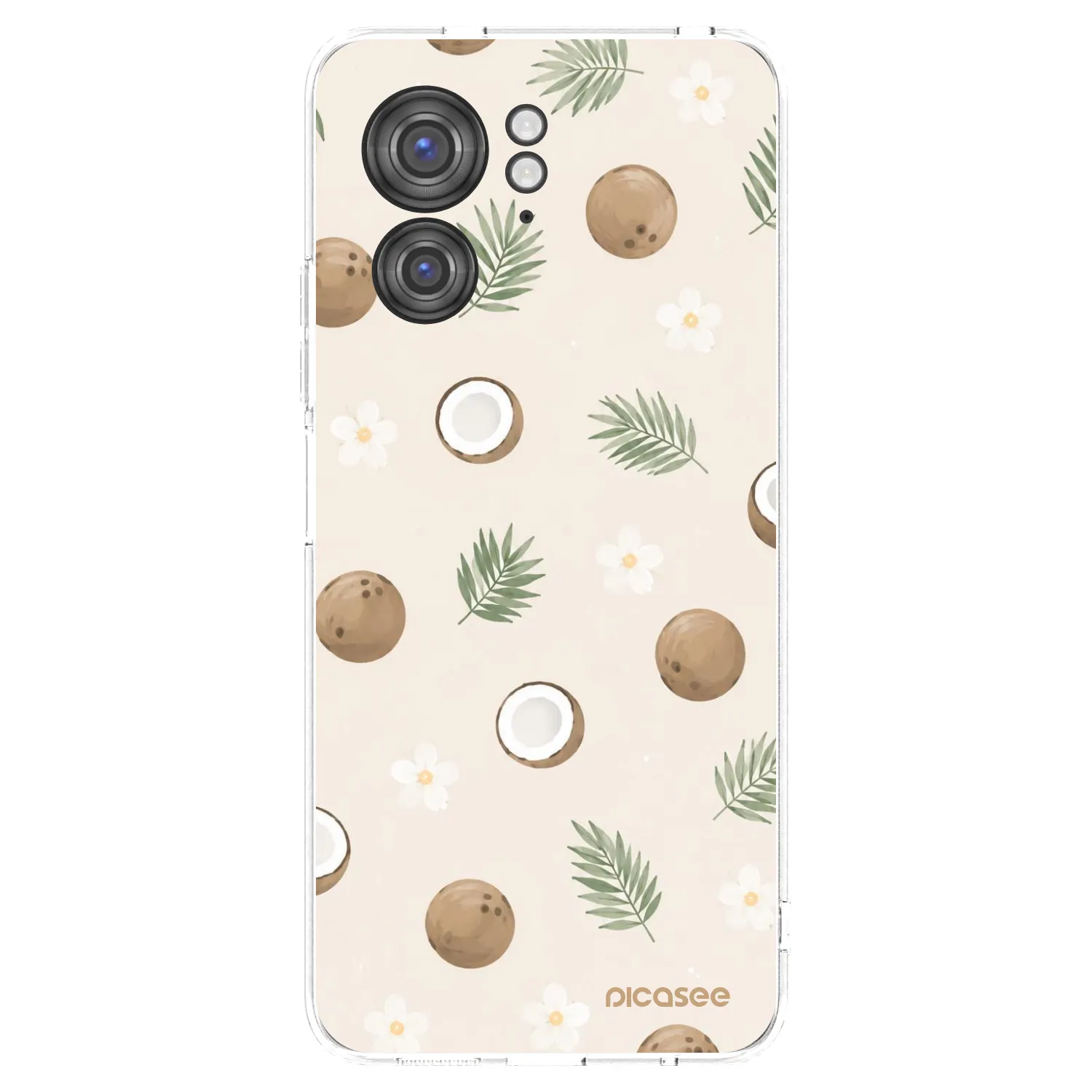 Picasee husă transparentă din silicon pentru Motorola Edge 40 - Coconut Breeze