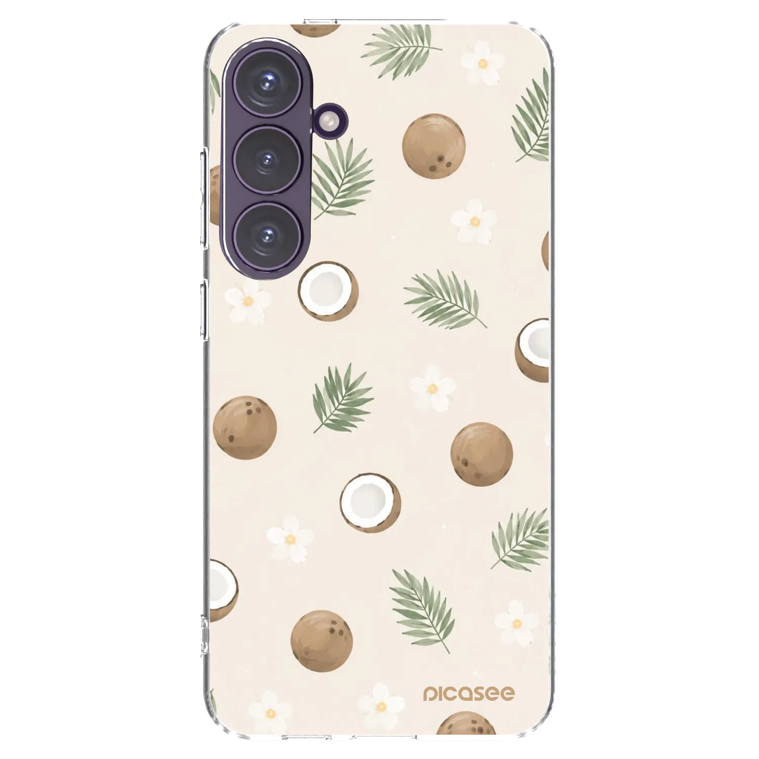 Picasee husă transparentă din silicon pentru Samsung Galaxy S24+ S926B 5G - Coconut Breeze