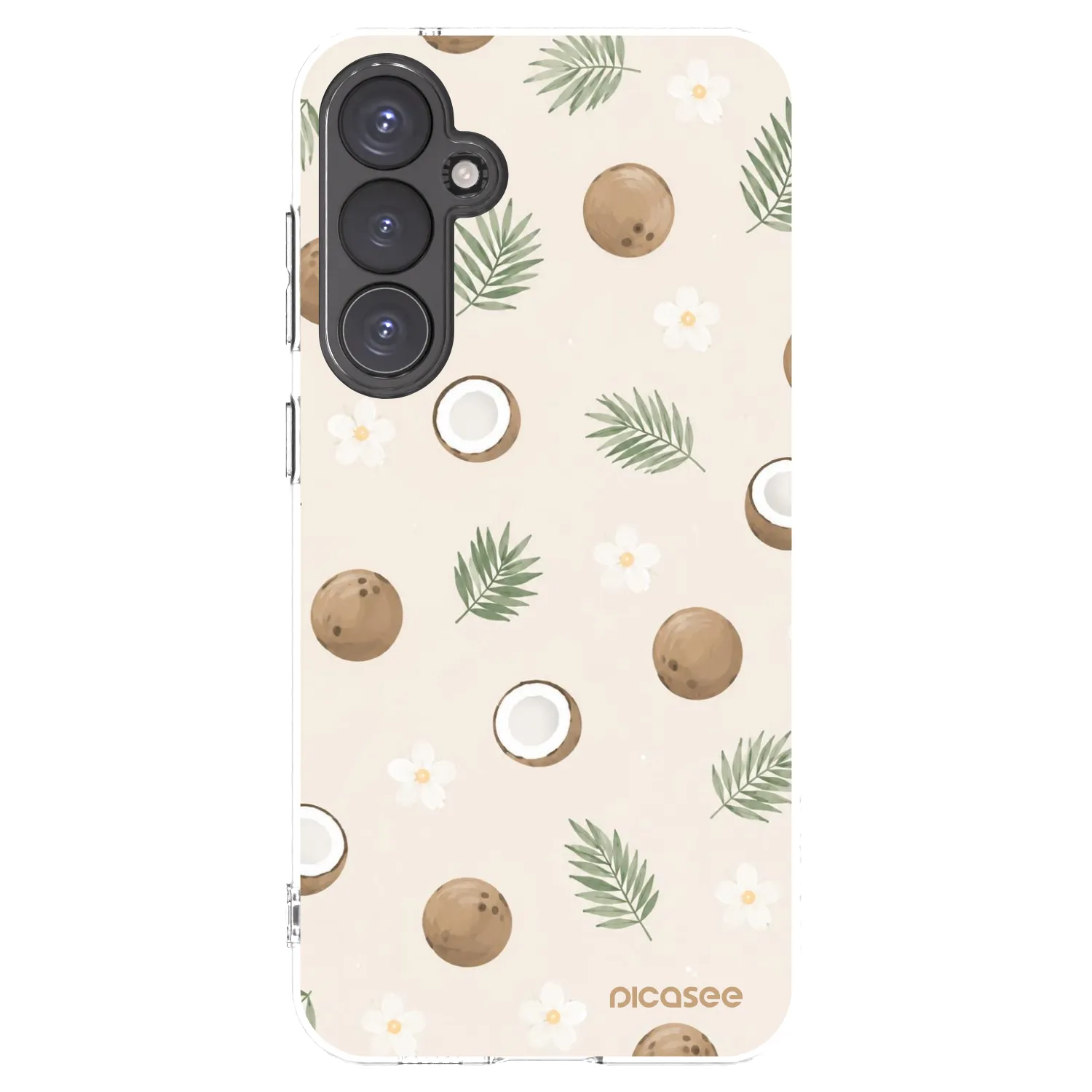 Picasee husă transparentă din silicon pentru Samsung Galaxy S23 FE S711B - Coconut Breeze