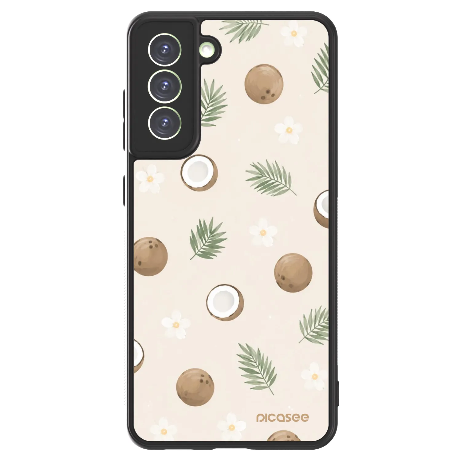 Picasee ULTIMATE CASE PowerShare pentru Samsung Galaxy S21 FE 5G - Coconut Breeze