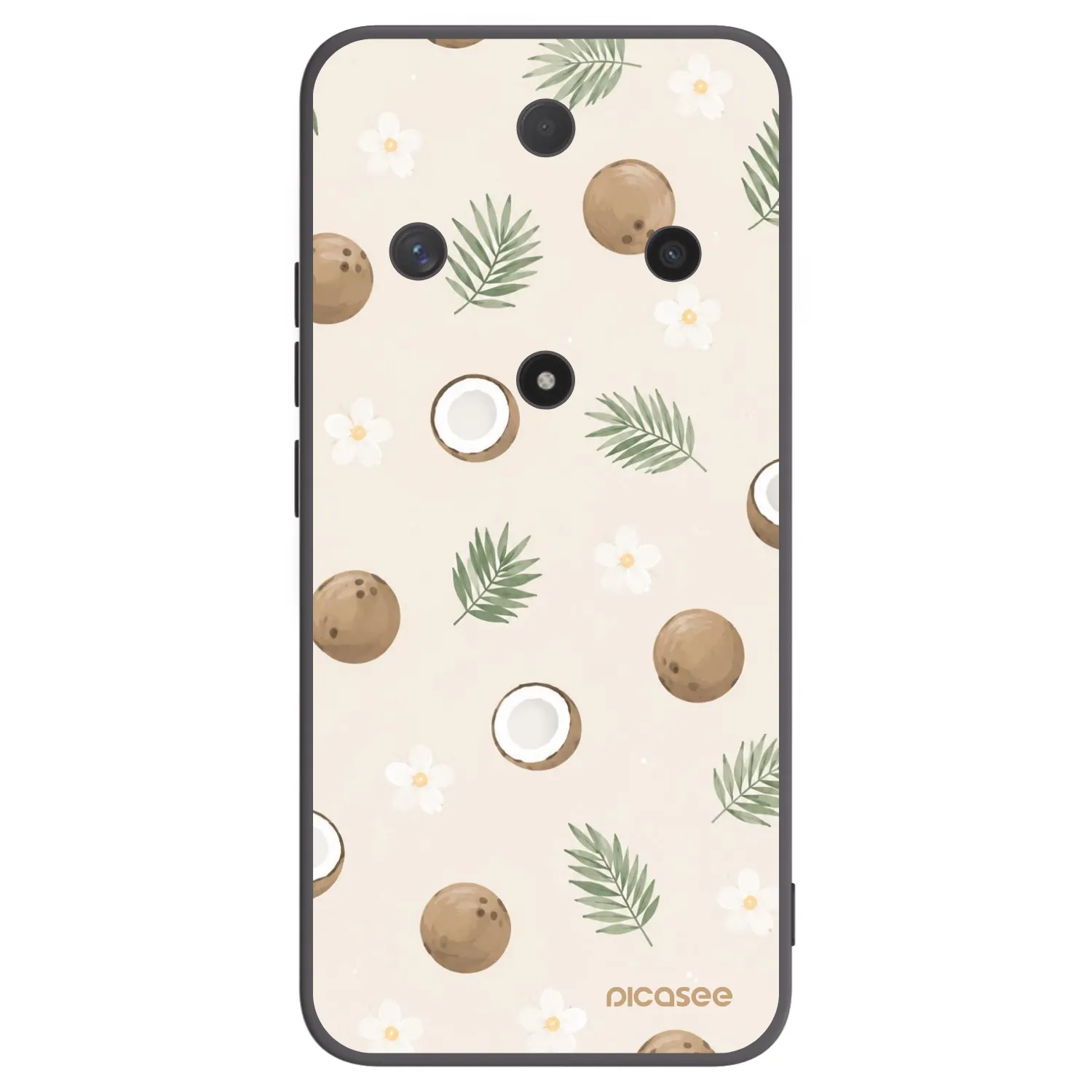 Picasee husă neagră din silicon pentru Honor Magic6 Lite 5G - Coconut Breeze