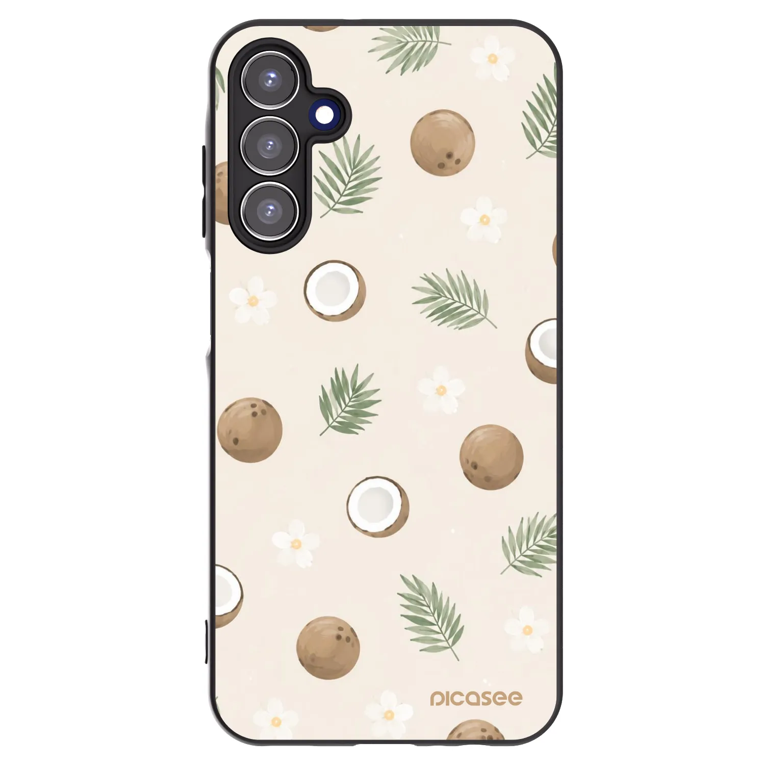 Picasee husă neagră din silicon pentru Samsung Galaxy A15 A156B 5G - Coconut Breeze