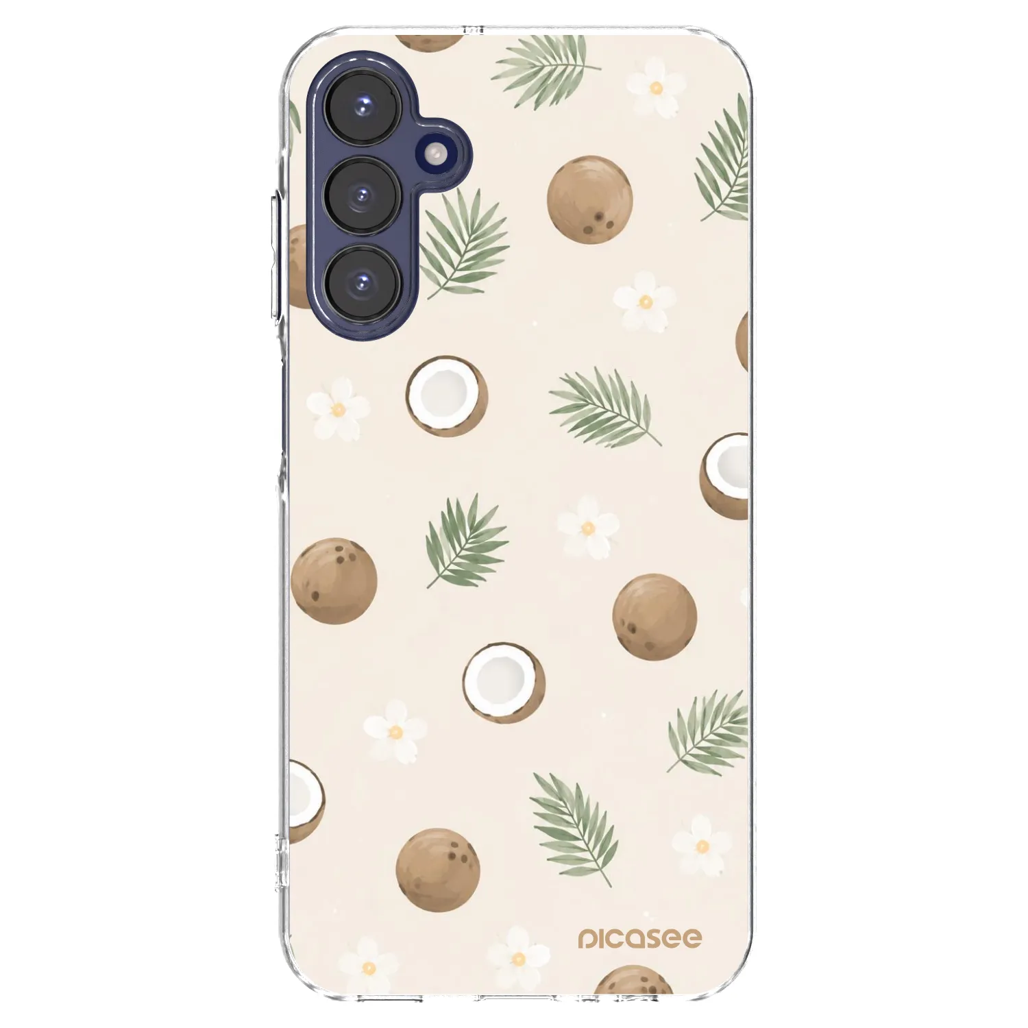 Picasee husă transparentă din silicon pentru Samsung Galaxy A15 A155F 4G - Coconut Breeze