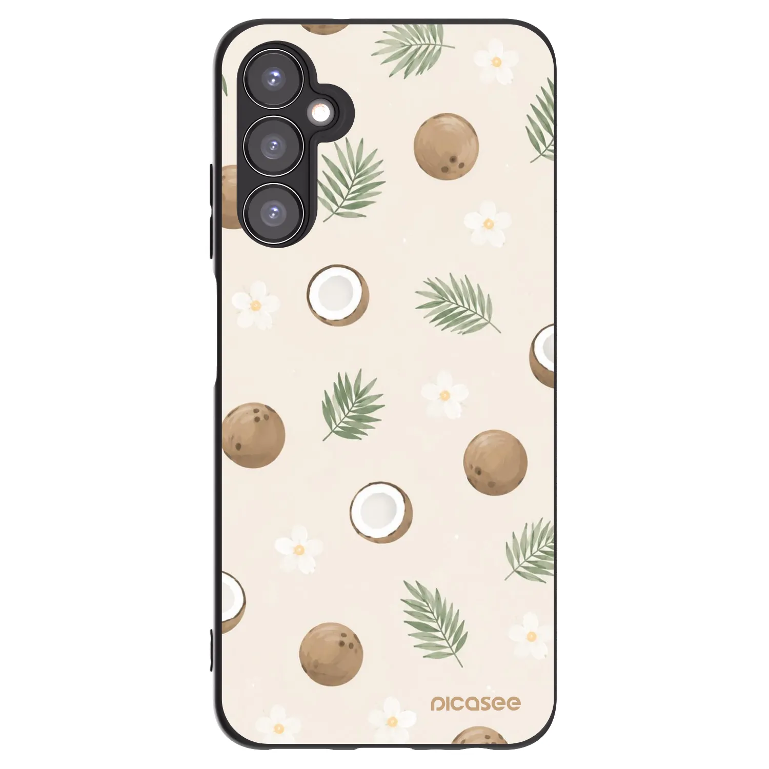 Picasee husă neagră din silicon pentru Samsung Galaxy A05s A057G - Coconut Breeze