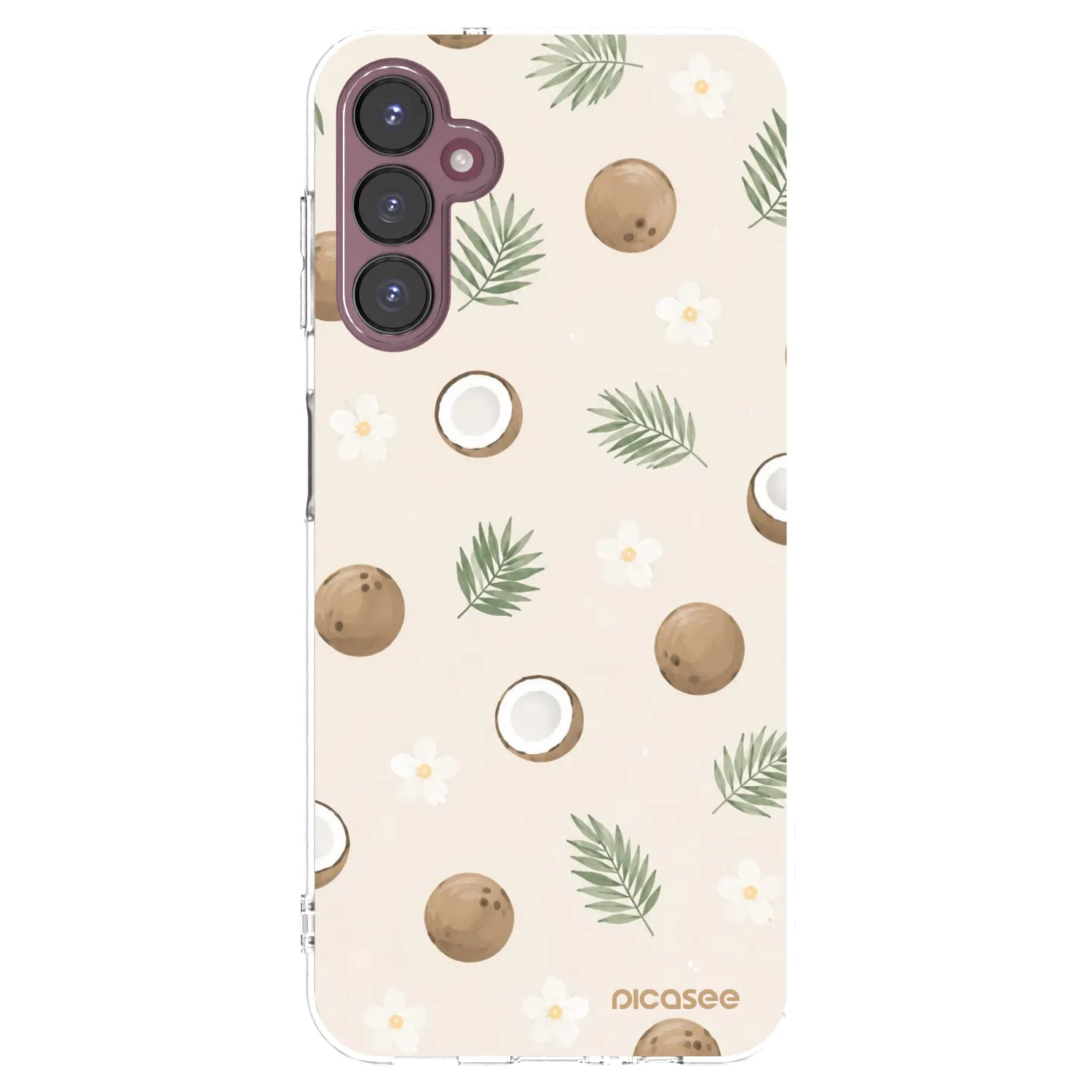 Picasee husă transparentă din silicon pentru Samsung Galaxy A05s A057G - Coconut Breeze