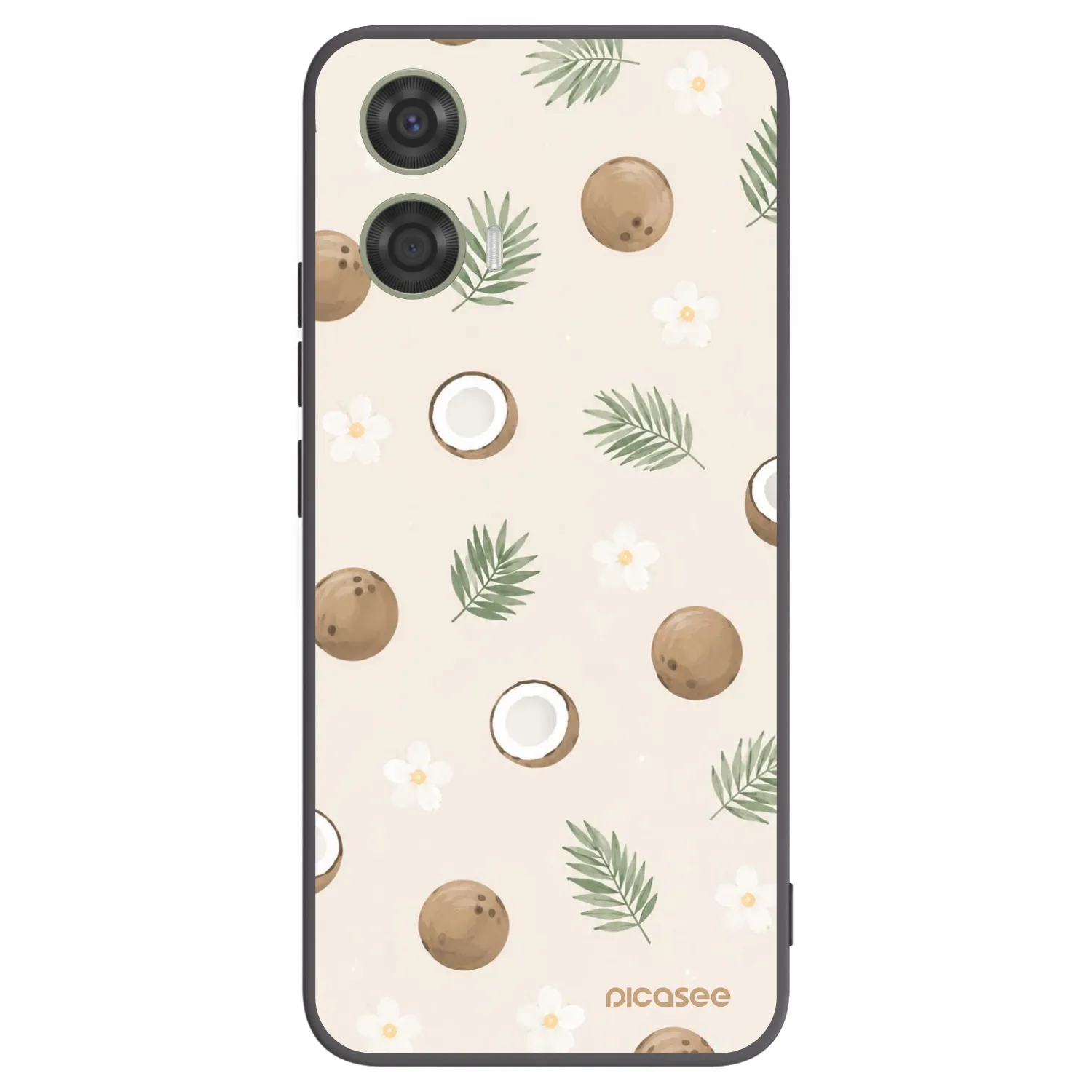 Picasee husă neagră din silicon pentru Motorola Moto G24 - Coconut Breeze