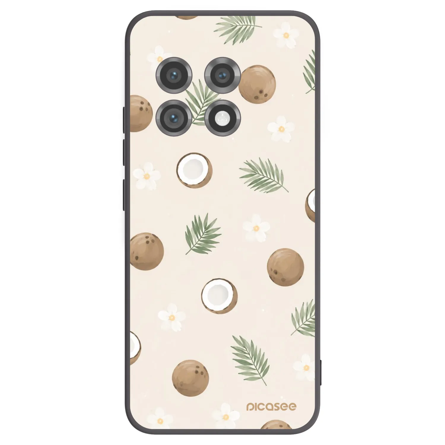 Picasee husă neagră din silicon pentru OnePlus 11 5G - Coconut Breeze