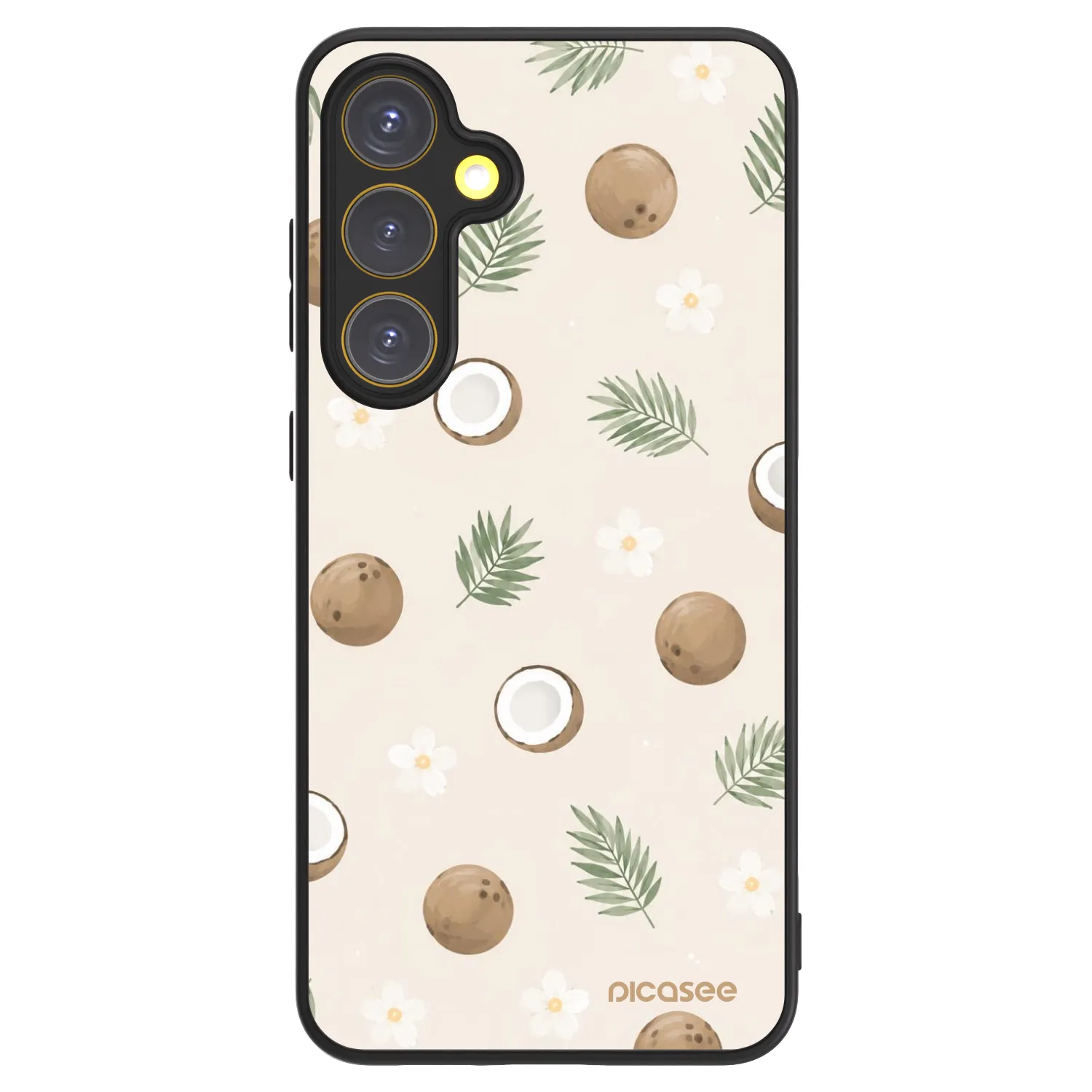 Picasee ULTIMATE CASE pentru Samsung Galaxy S24 FE S721B - Coconut Breeze