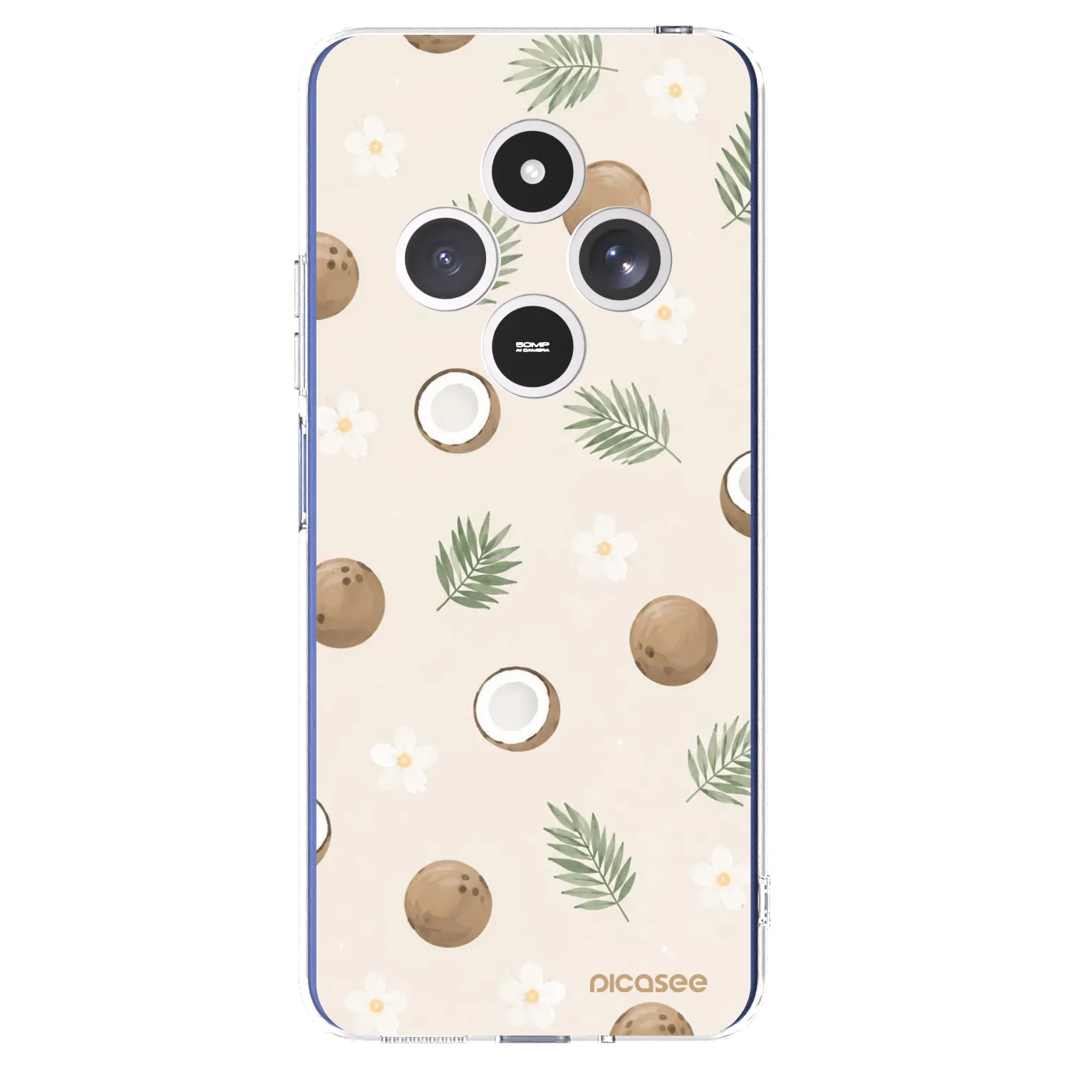 Picasee husă transparentă din silicon pentru Xiaomi Redmi 14C - Coconut Breeze
