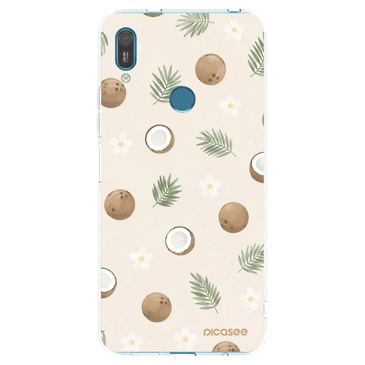 Picasee husă transparentă din silicon pentru Huawei Y7 2019 - Coconut Breeze