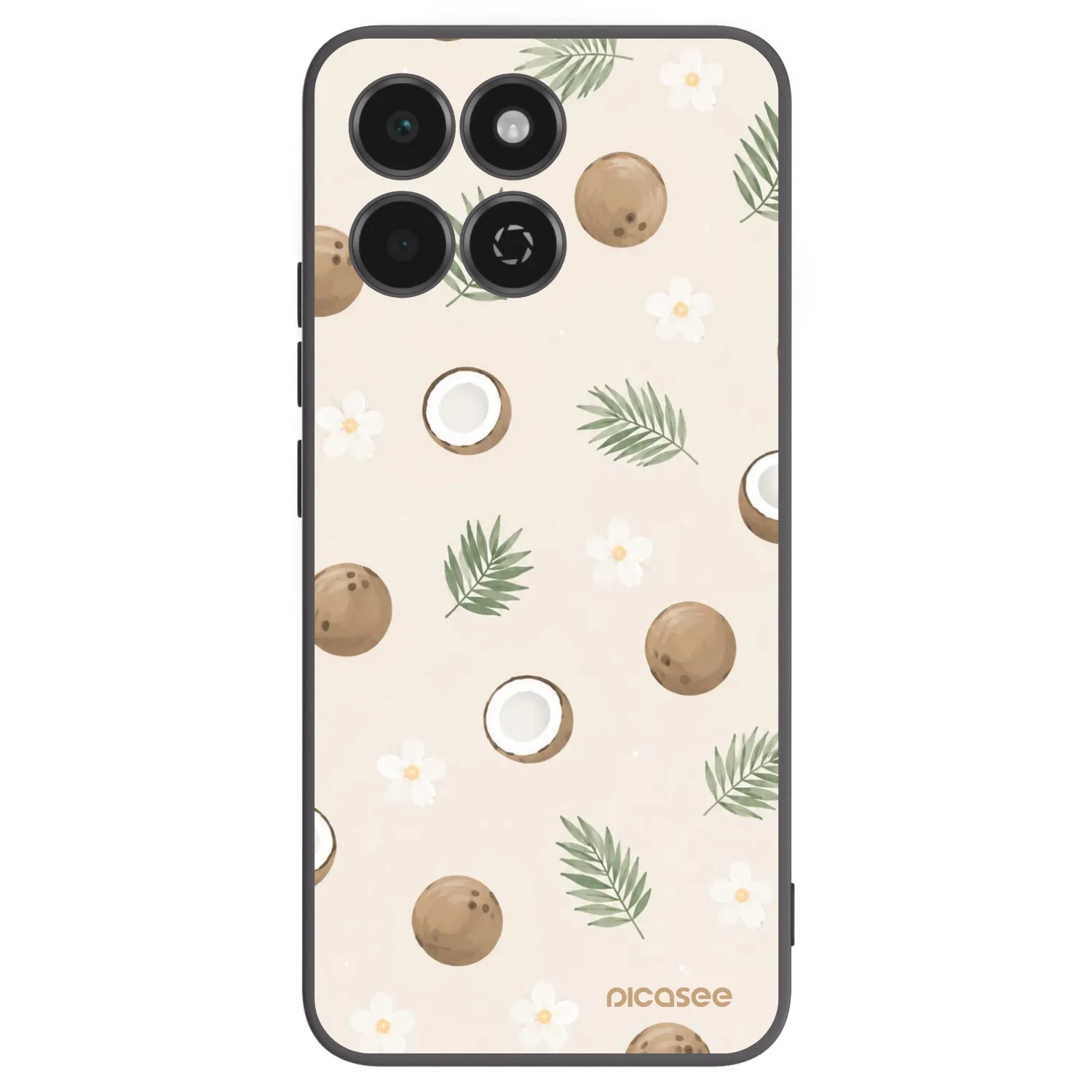 Picasee husă neagră din silicon pentru Honor 200 Smart 5G - Coconut Breeze