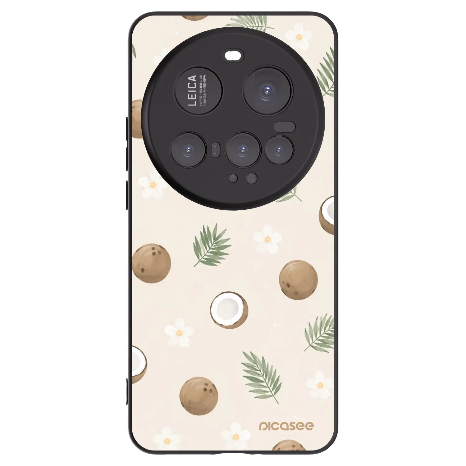 Picasee husă neagră din silicon pentru Xiaomi 15 Ultra - Coconut Breeze