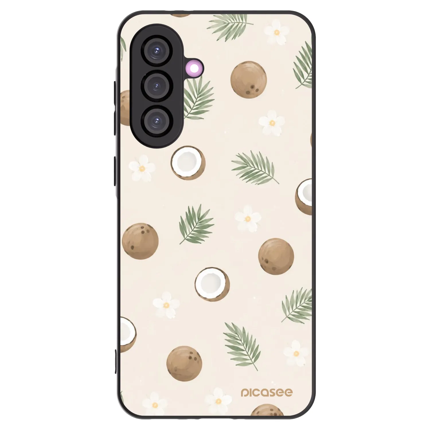Picasee husă neagră din silicon pentru Samsung Galaxy A56 5G A566B - Coconut Breeze