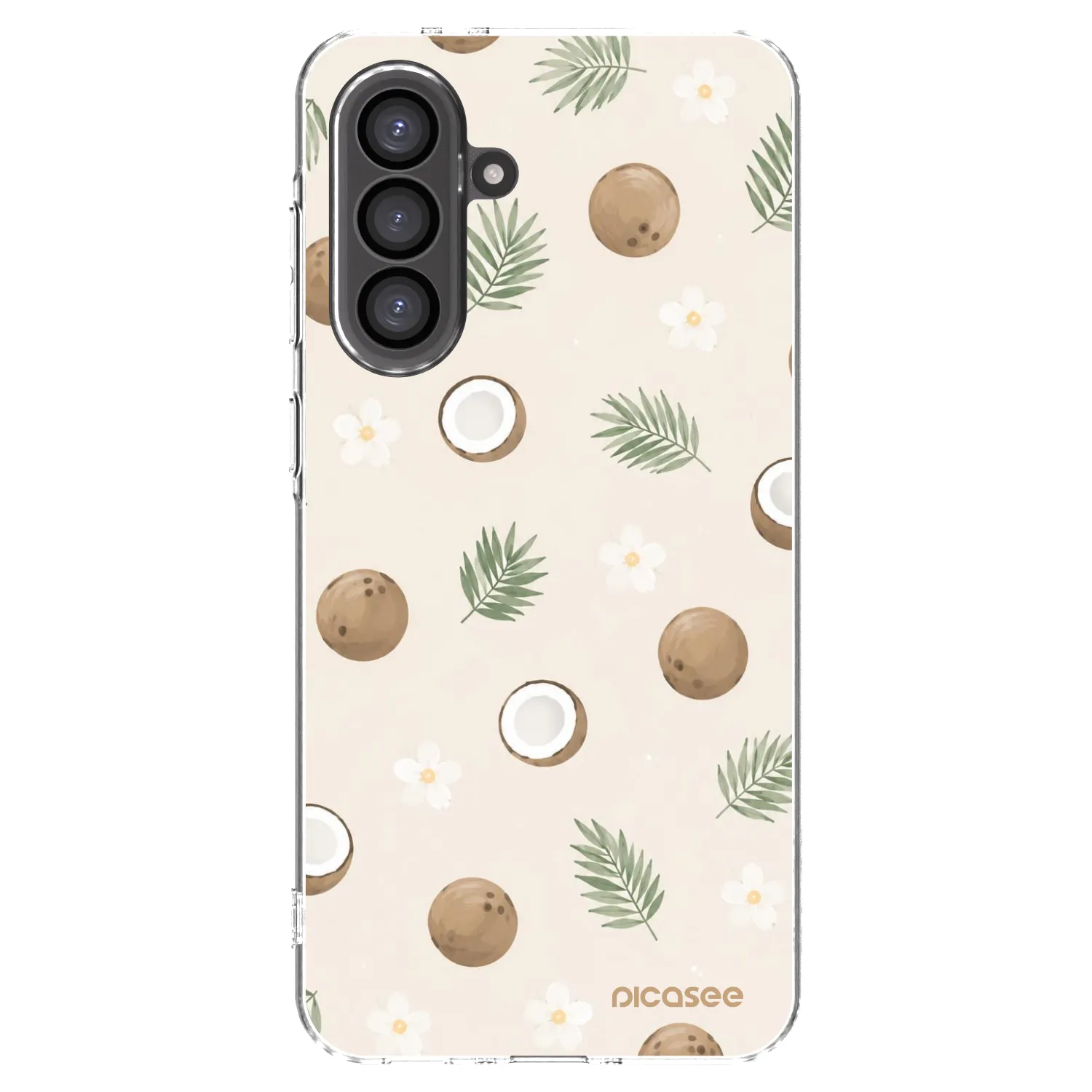 Picasee husă transparentă din silicon pentru Samsung Galaxy A36 5G - Coconut Breeze
