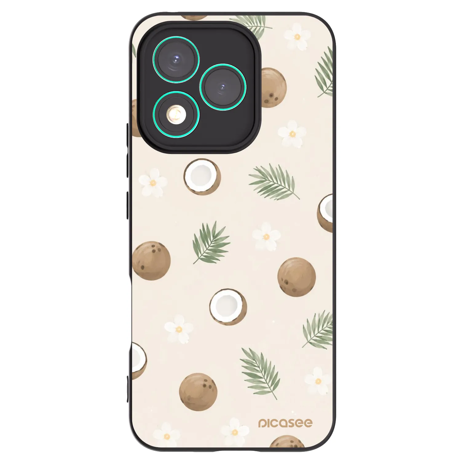 Picasee husă neagră din silicon pentru Honor 400 Lite 5G - Coconut Breeze