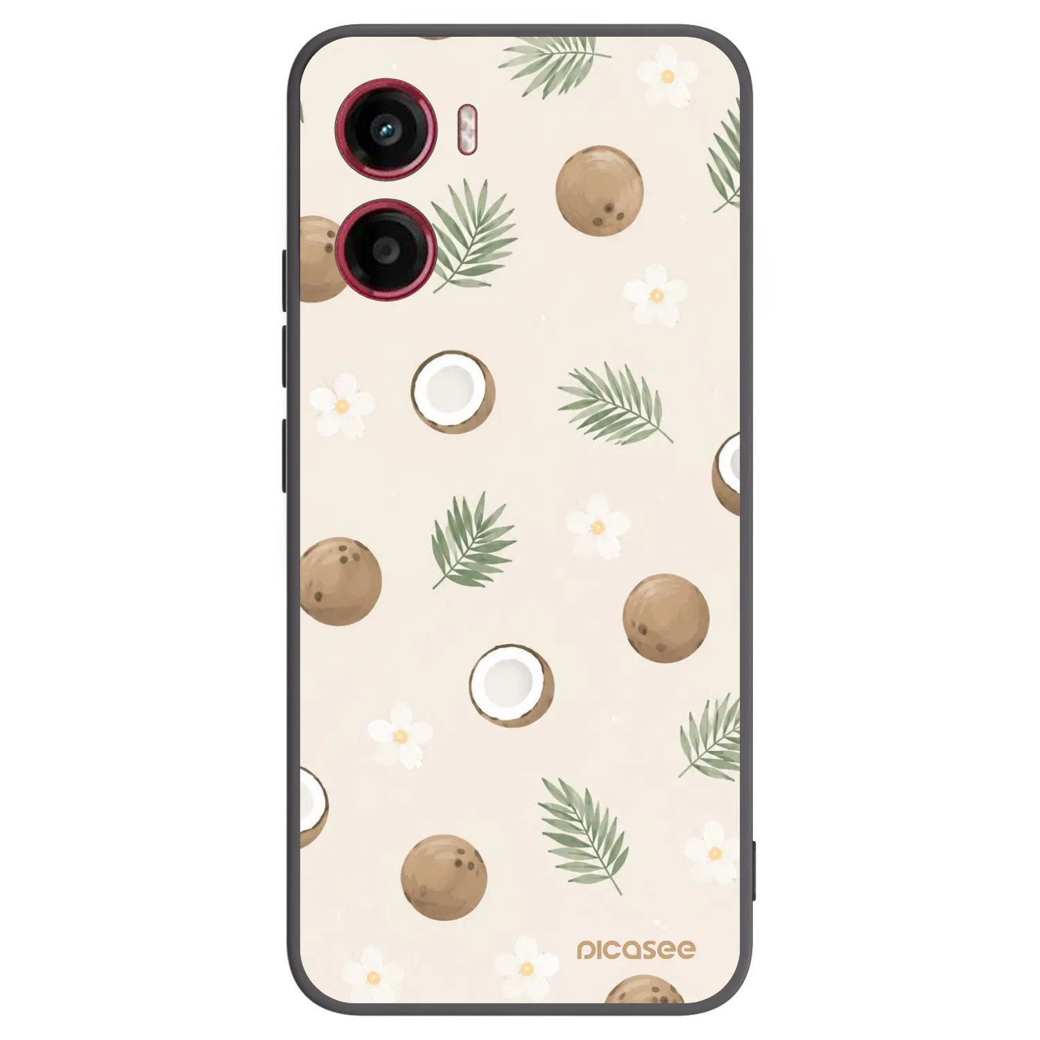 Picasee husă neagră din silicon pentru Motorola Moto G05 - Coconut Breeze