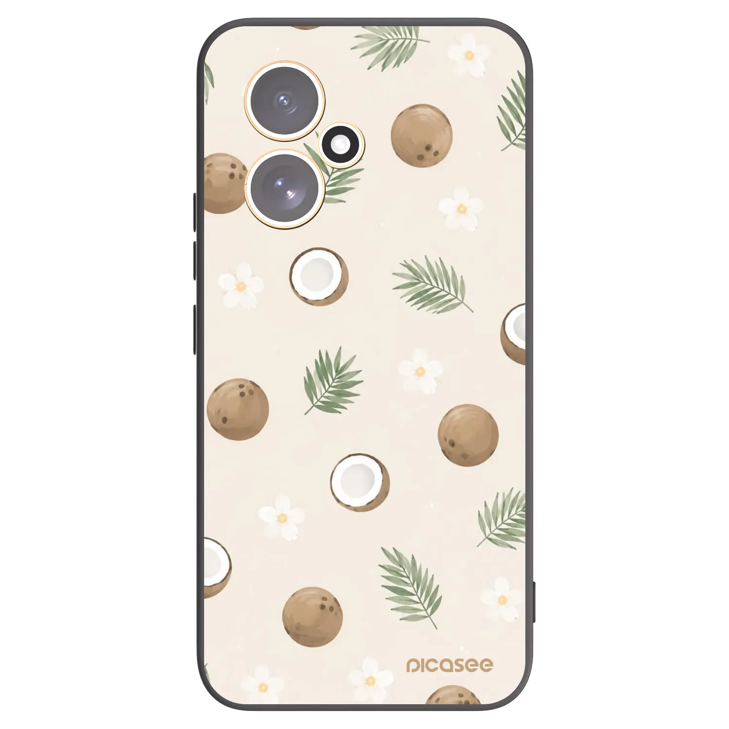 Picasee husă neagră din silicon pentru Honor 400 5G - Coconut Breeze