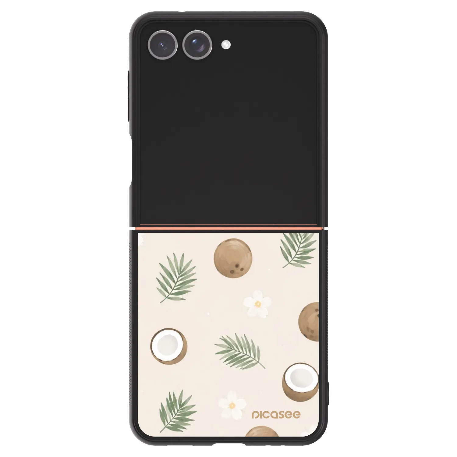 Picasee ULTIMATE CASE pentru Samsung Galaxy Z Flip7 5G - Coconut Breeze