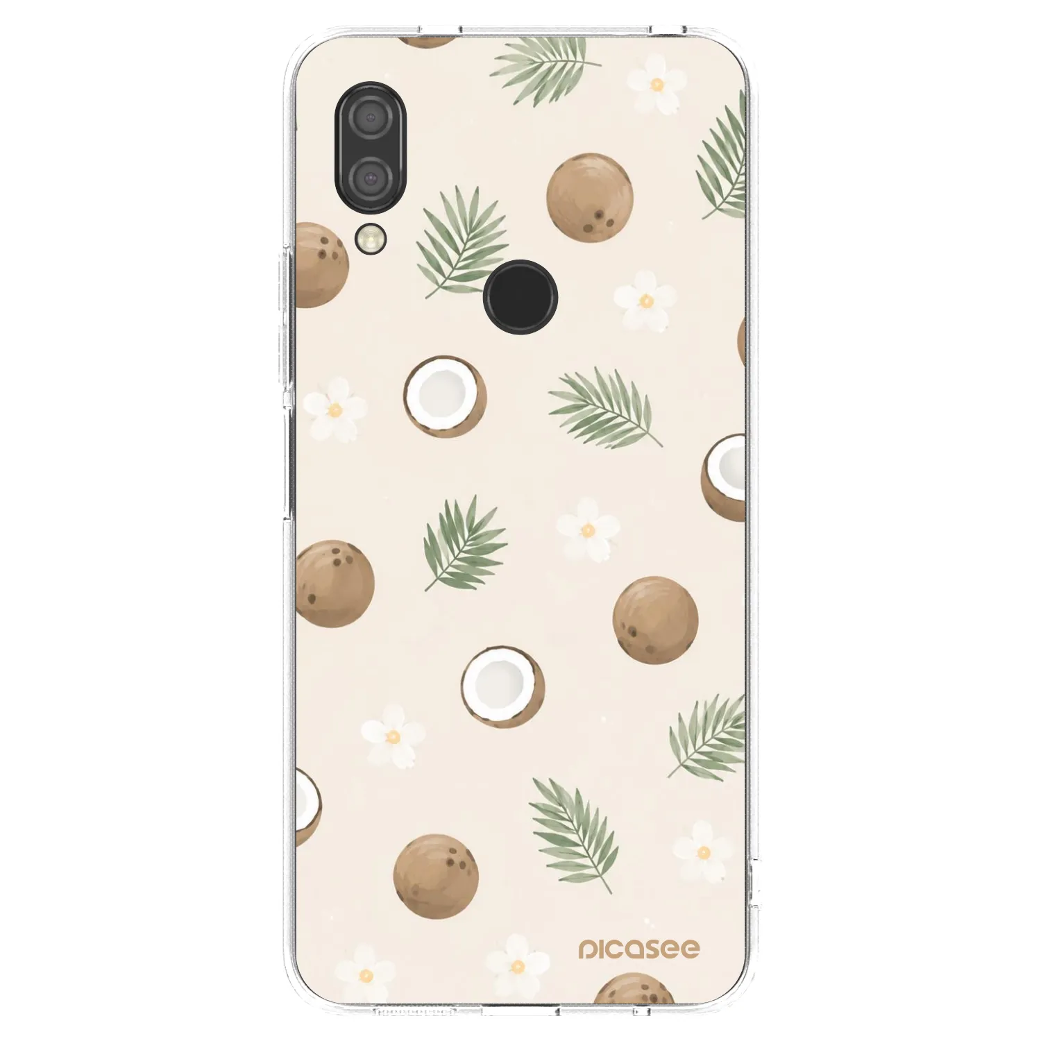 Picasee husă transparentă din silicon pentru Xiaomi Redmi 7 - Coconut Breeze