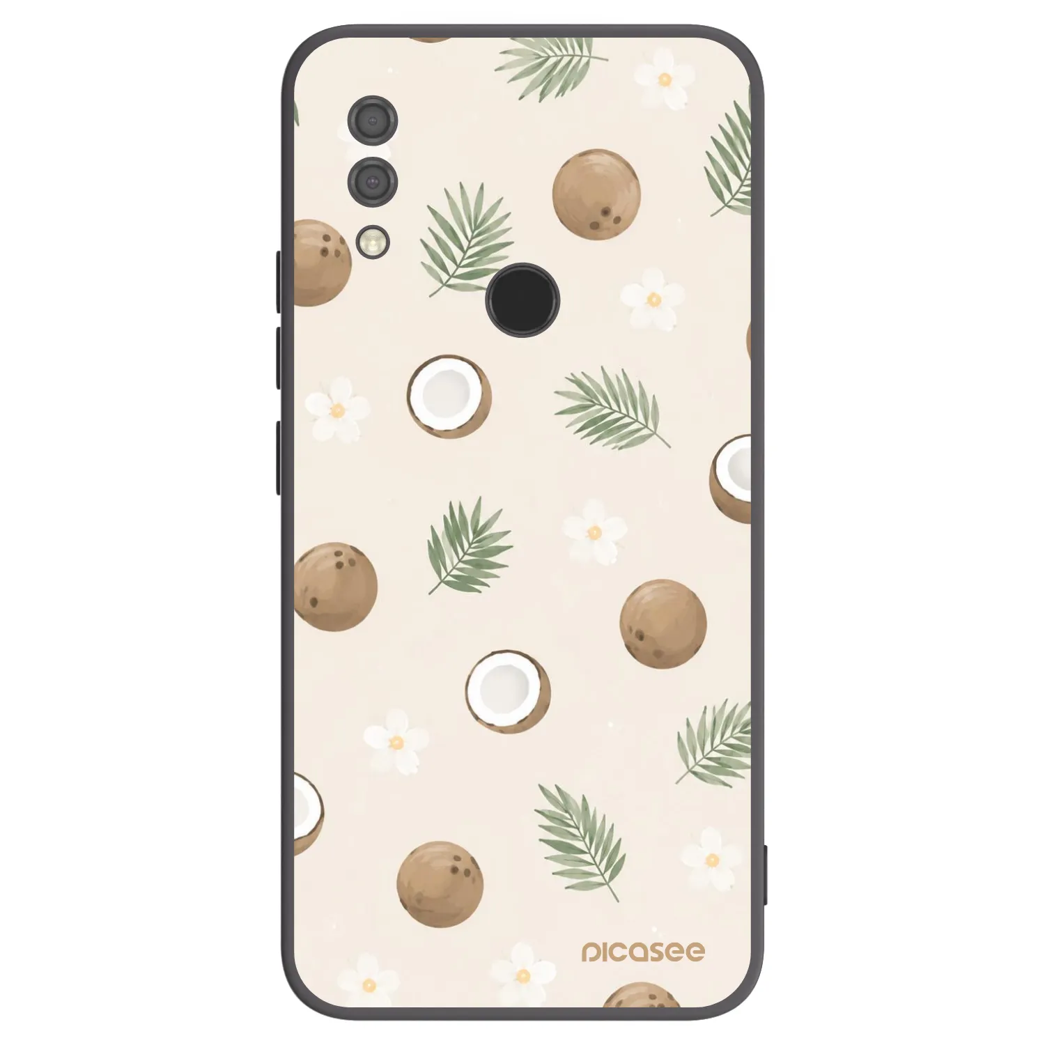 Picasee husă neagră din silicon pentru Xiaomi Redmi 7 - Coconut Breeze