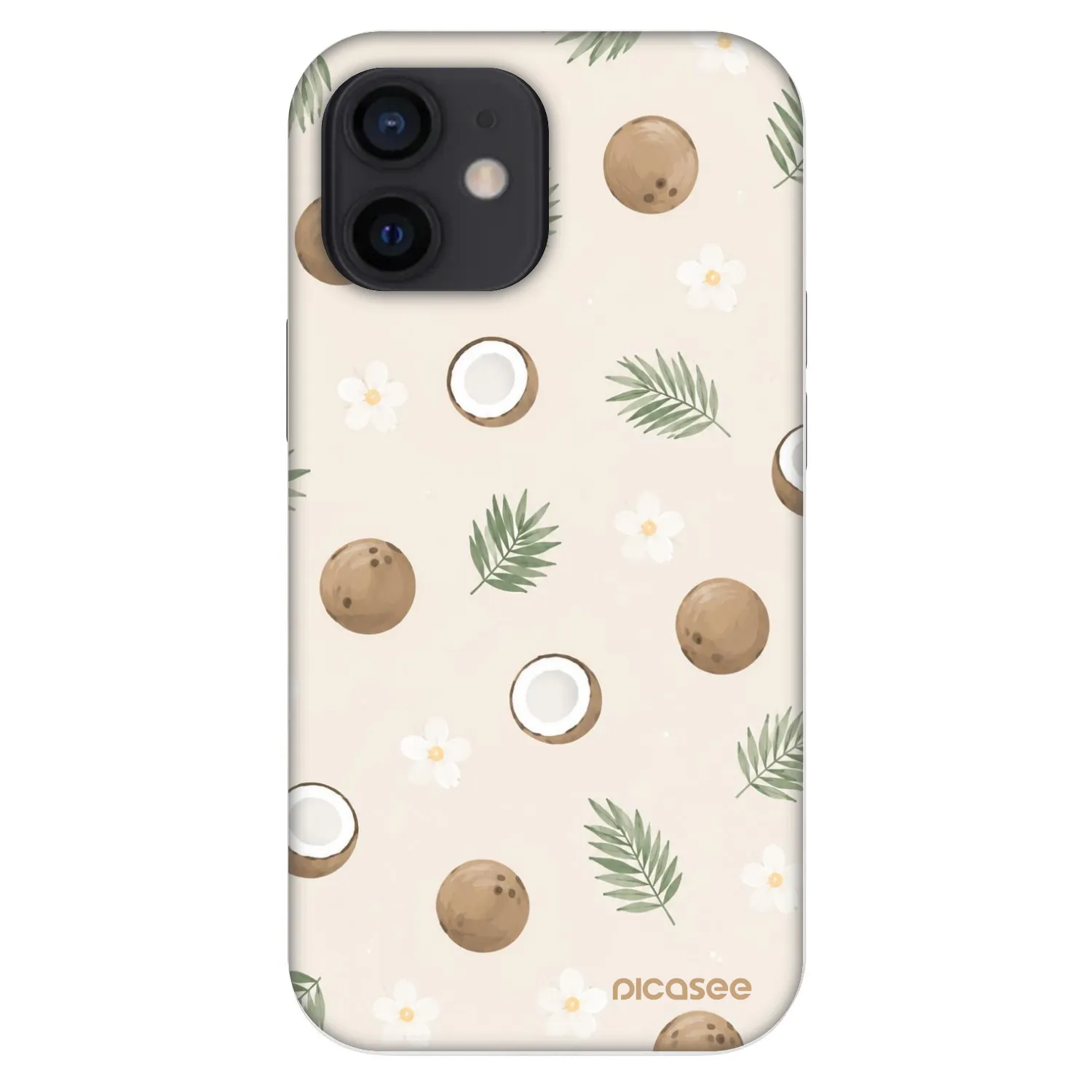Picasee Fashion Case pentru Apple iPhone 12 mini - Coconut Breeze