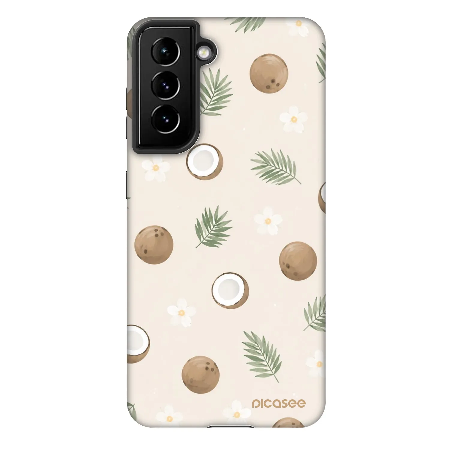 Picasee Fashion Case pentru Samsung Galaxy S21 FE 5G - Coconut Breeze