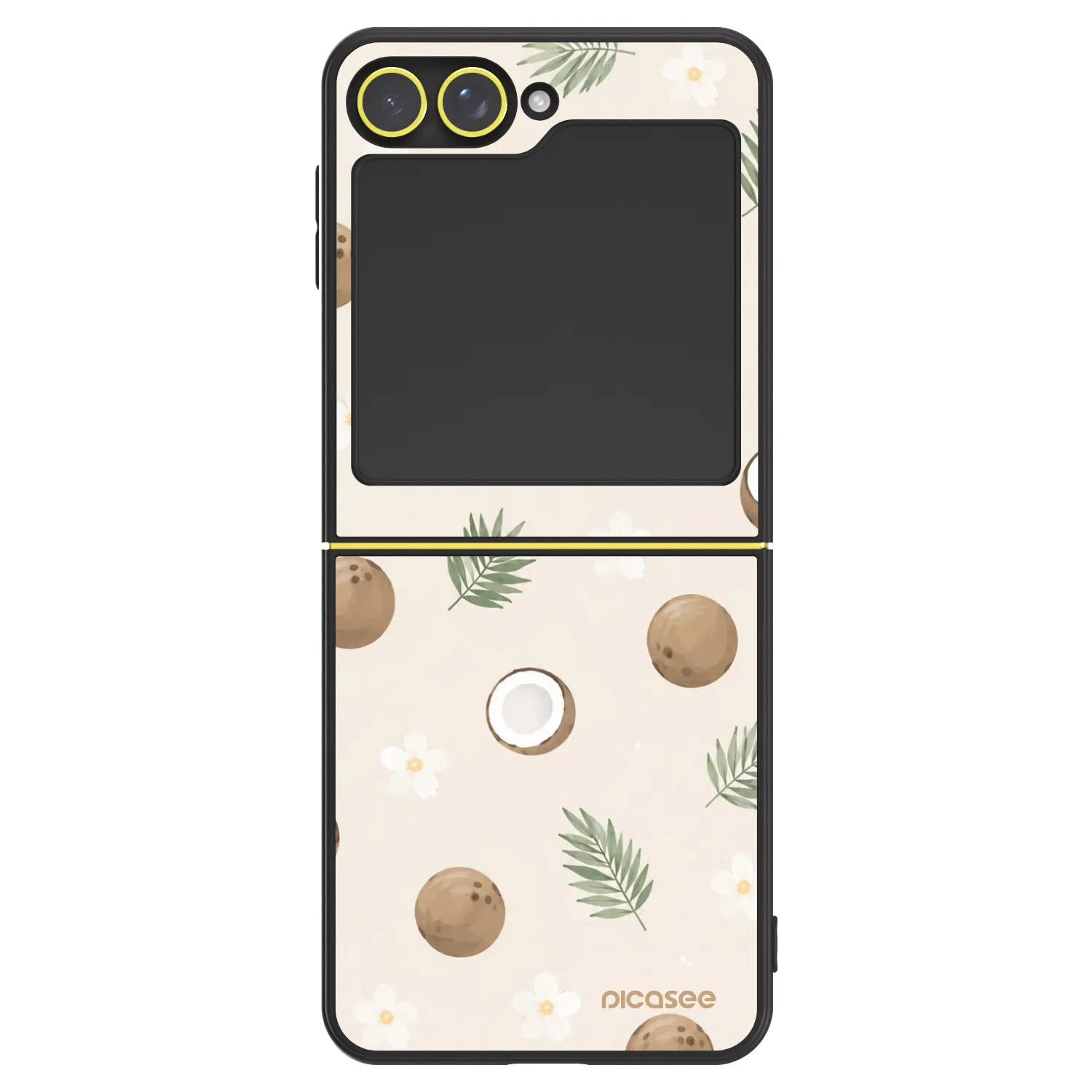 Picasee ULTIMATE CASE pentru Samsung Galaxy Z Flip7 FE 5G - Coconut Breeze