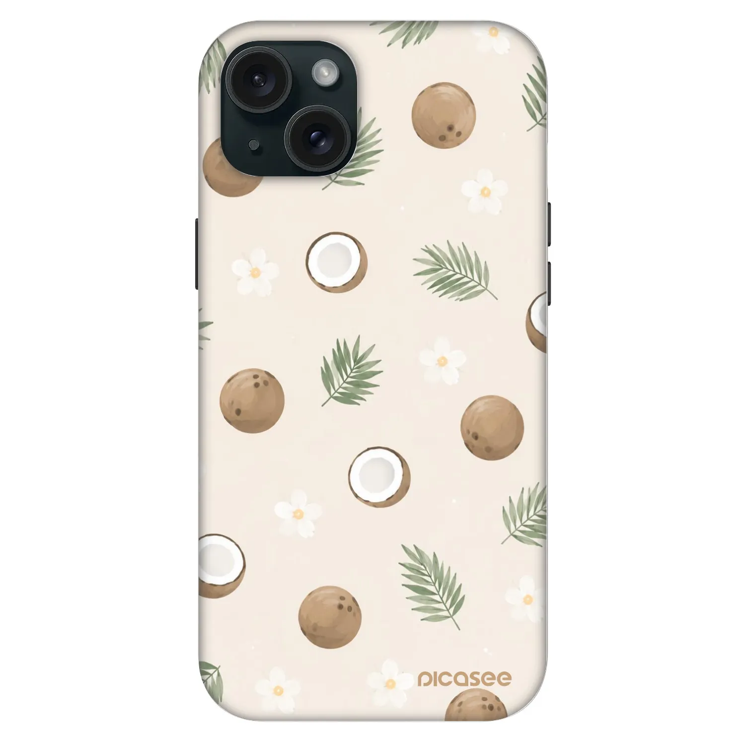 Picasee Fashion Case MagSafe pentru Apple iPhone 15 Plus - Coconut Breeze