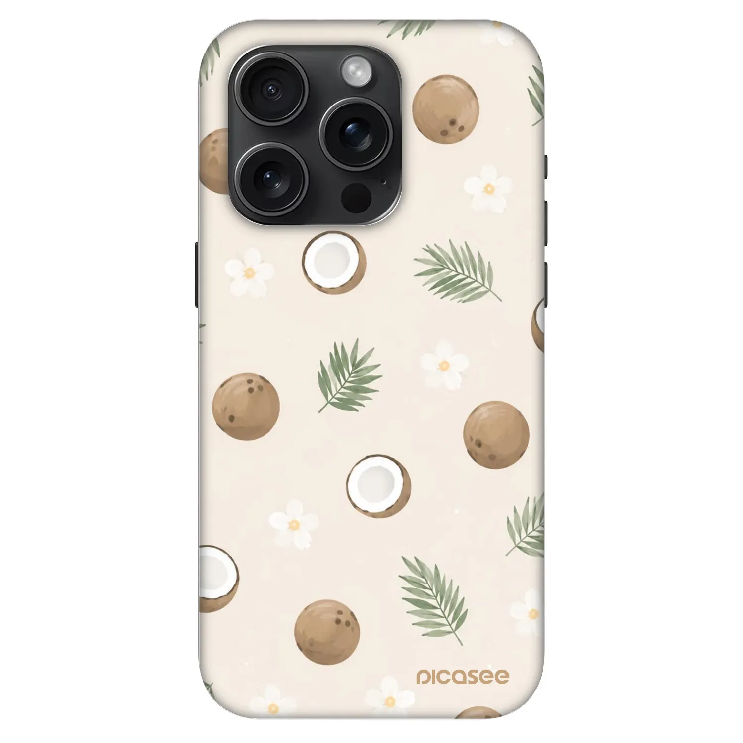 Picasee Fashion Case MagSafe pentru Apple iPhone 15 Pro - Coconut Breeze