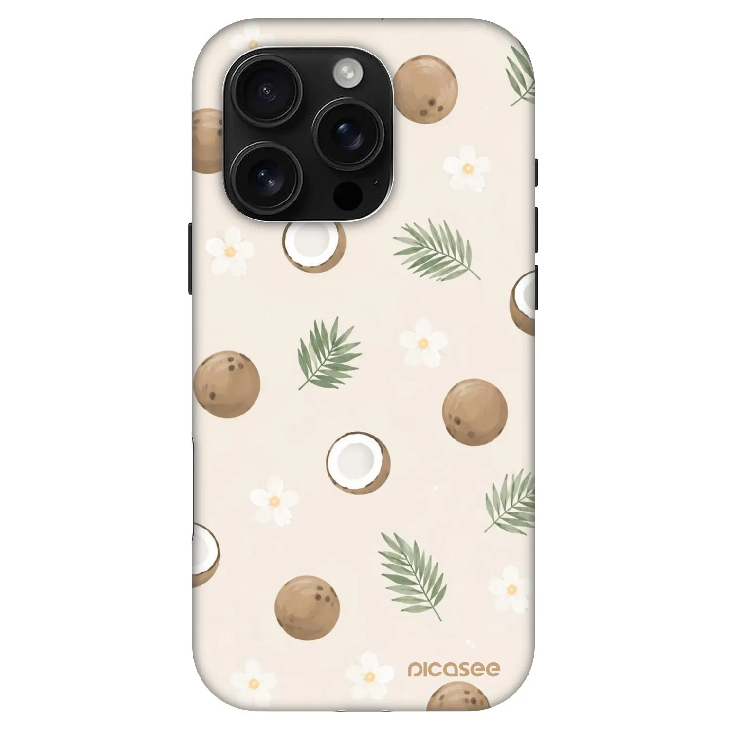 Picasee Fashion Case MagSafe pentru Apple iPhone 16 Pro - Coconut Breeze