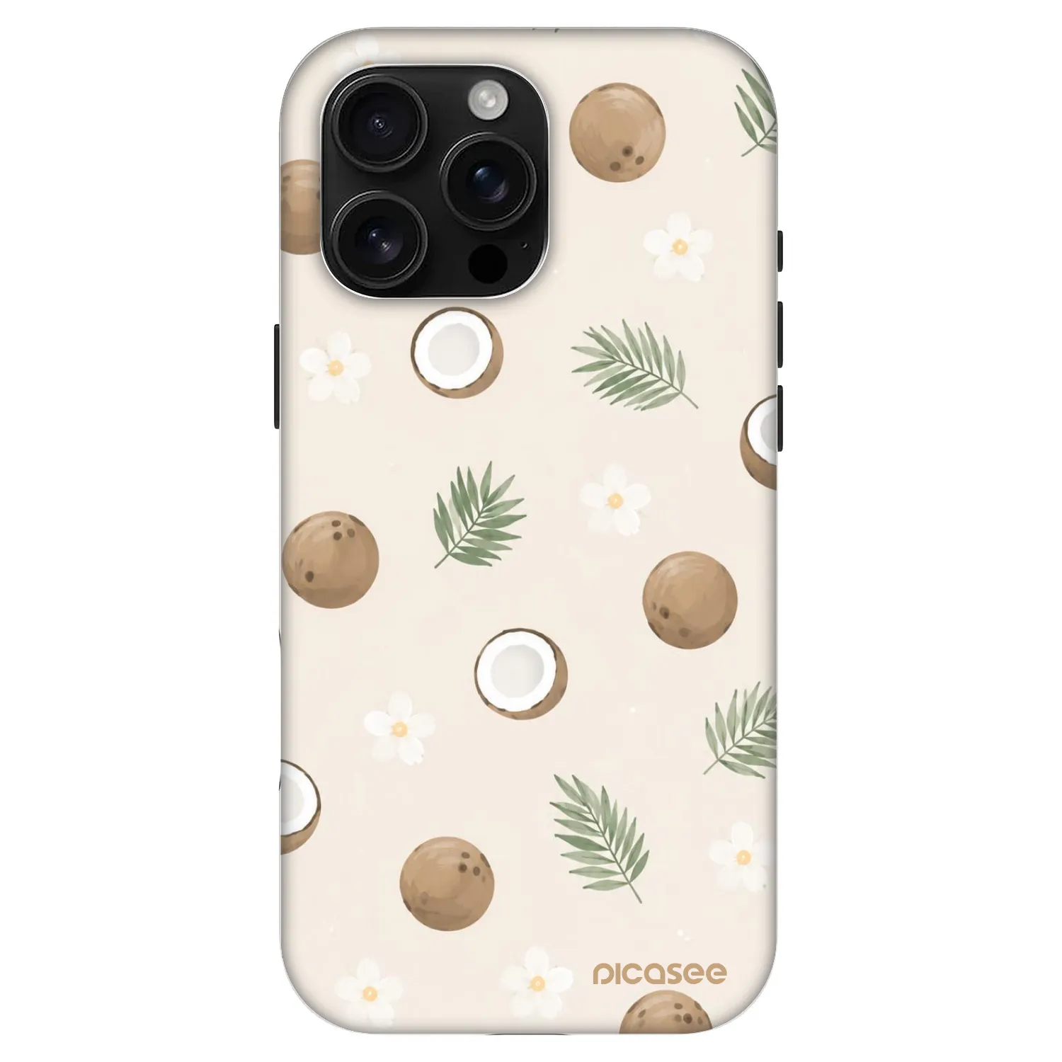 Picasee Fashion Case MagSafe pentru Apple iPhone 16 Pro Max - Coconut Breeze