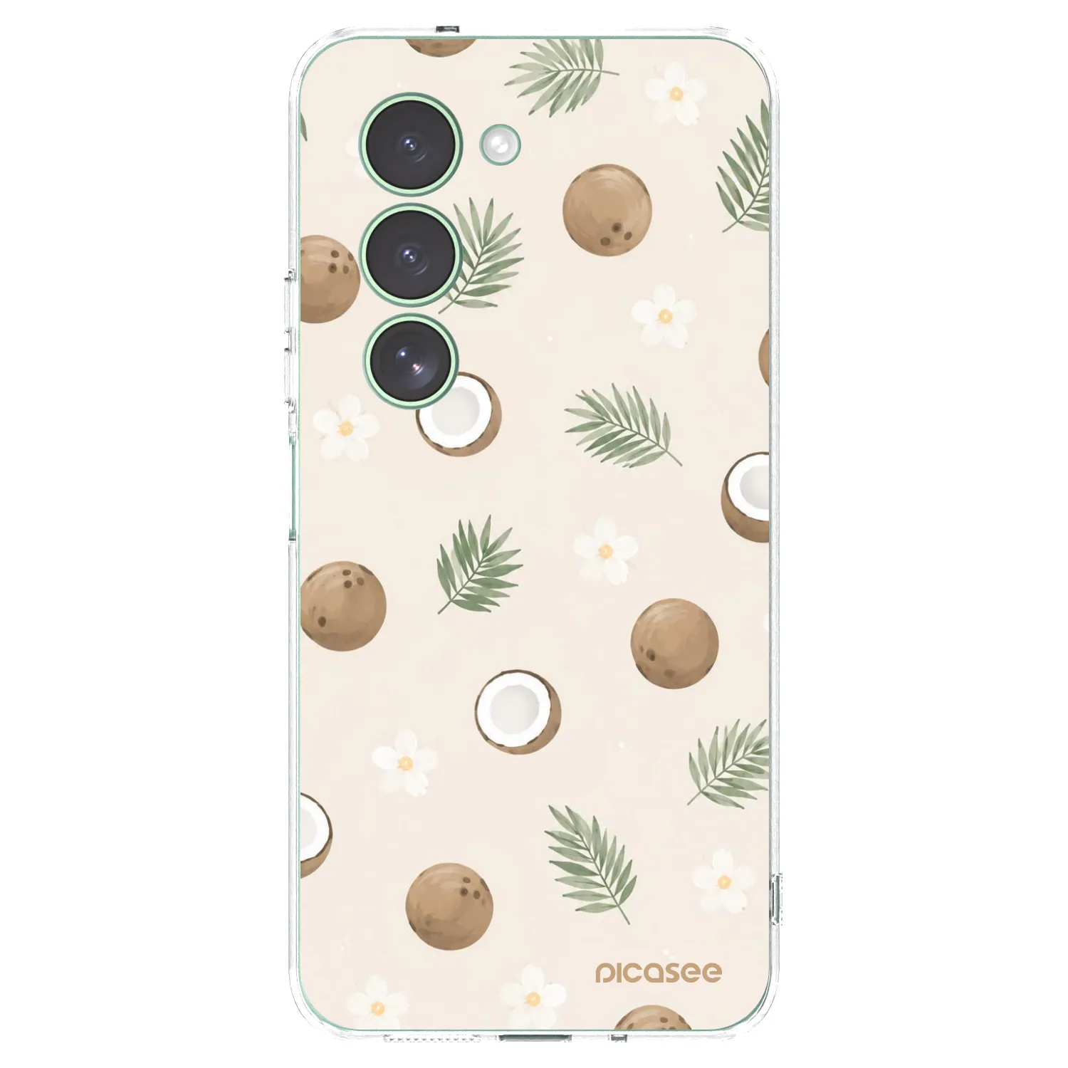 Picasee husă transparentă din silicon pentru Xiaomi Redmi 15 5G - Coconut Breeze