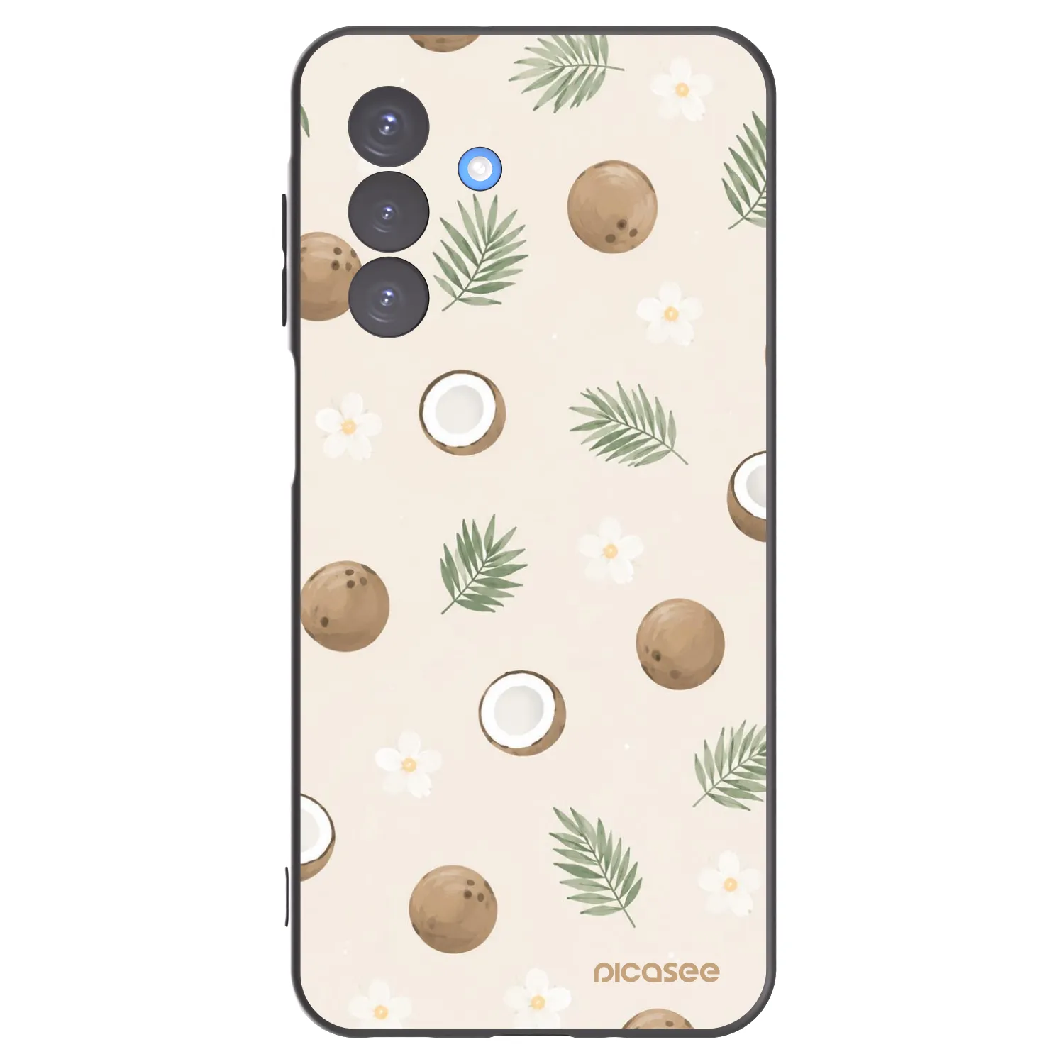 Picasee husă neagră din silicon pentru Samsung Galaxy A17 5G - Coconut Breeze