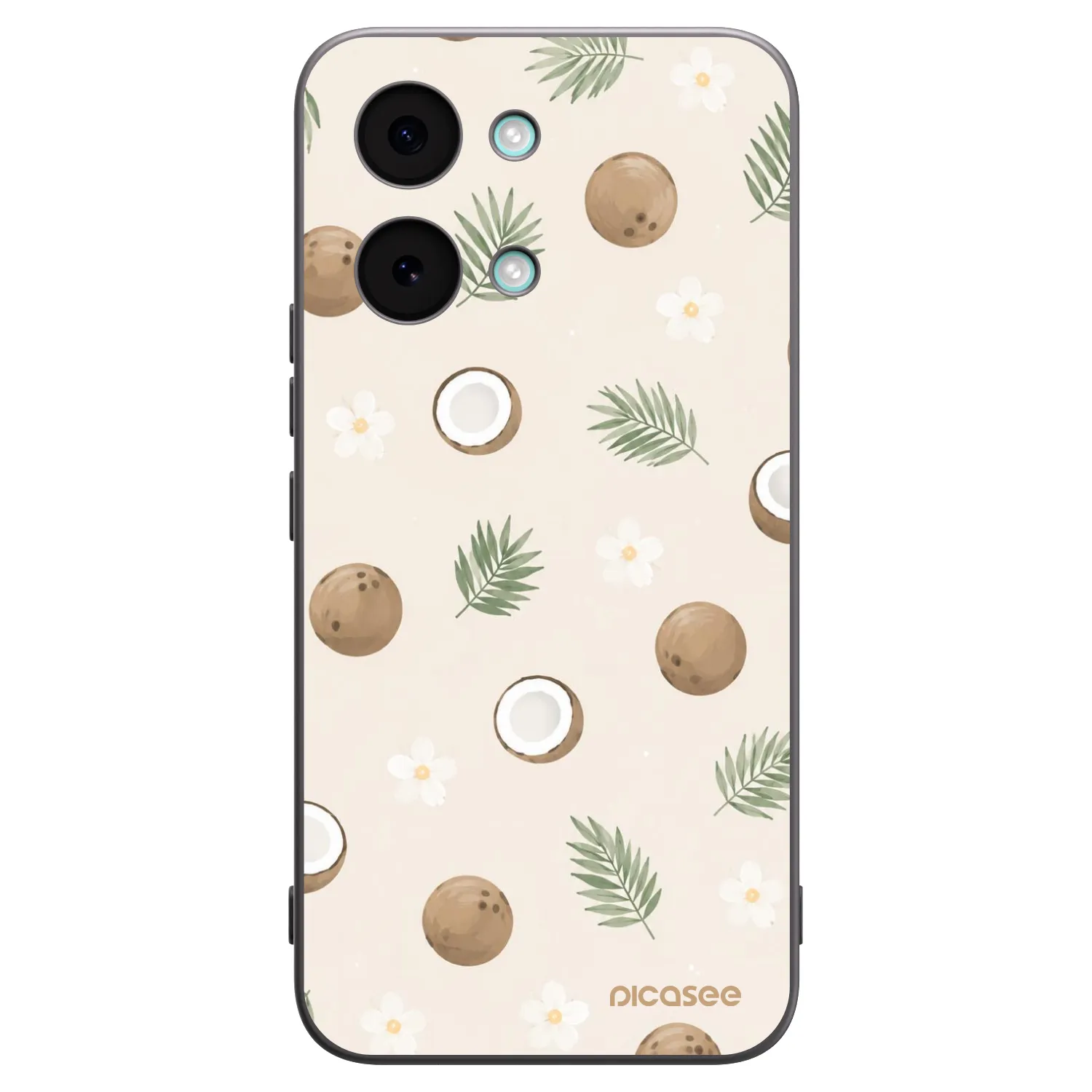 Picasee husă neagră din silicon pentru Xiaomi Poco X8 Pro Max - Coconut Breeze
