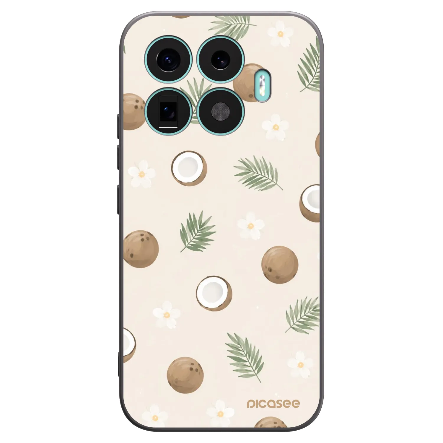 Picasee husă neagră din silicon pentru Xiaomi 17T - Coconut Breeze