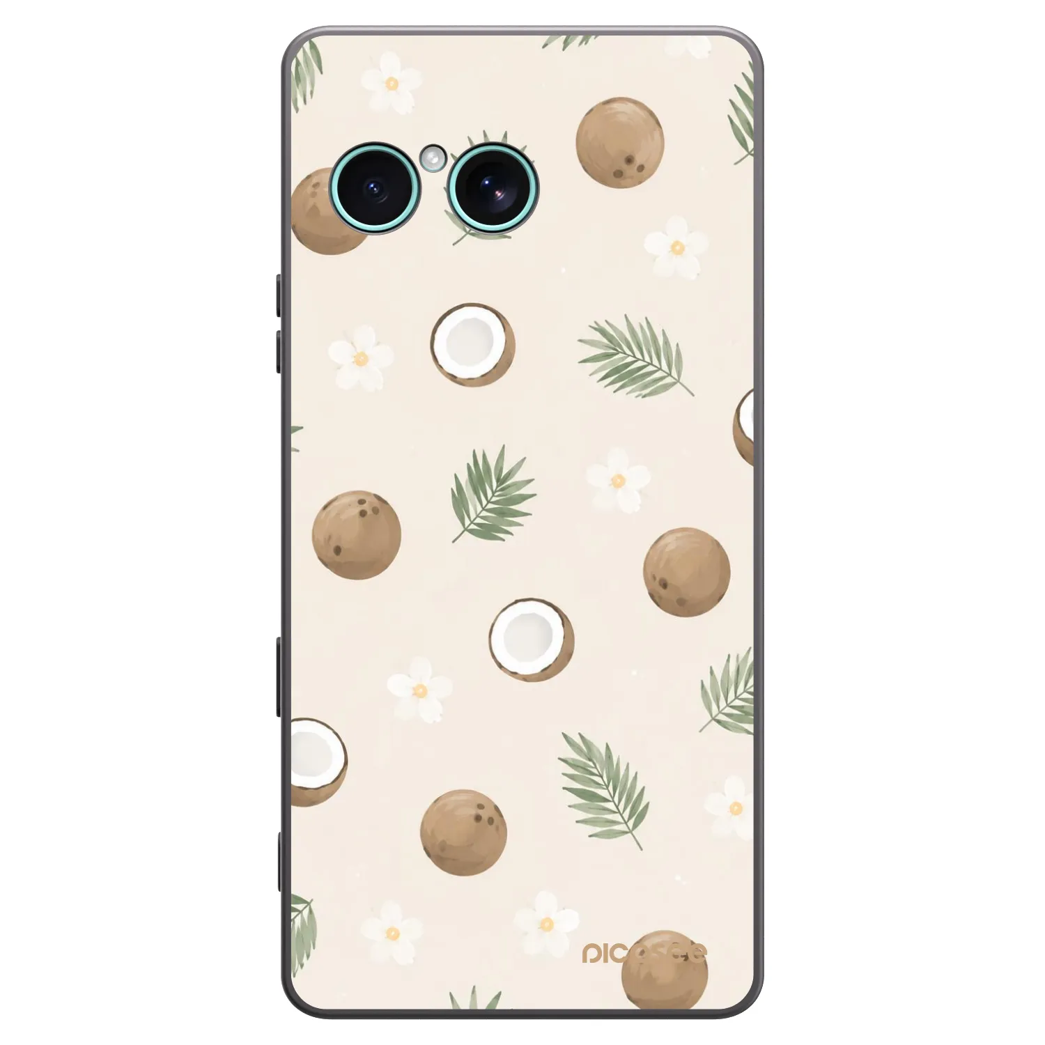 Picasee husă neagră din silicon pentru Sony Xperia 10 VII - Coconut Breeze