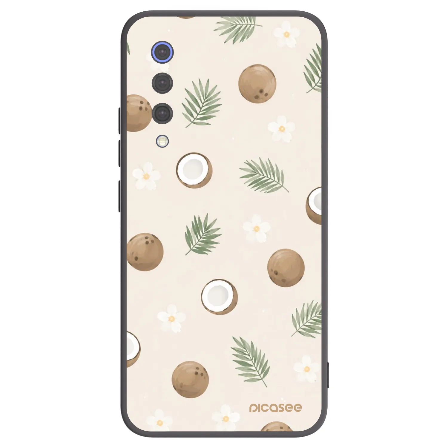 Picasee husă neagră din silicon pentru Xiaomi Mi 9 SE - Coconut Breeze