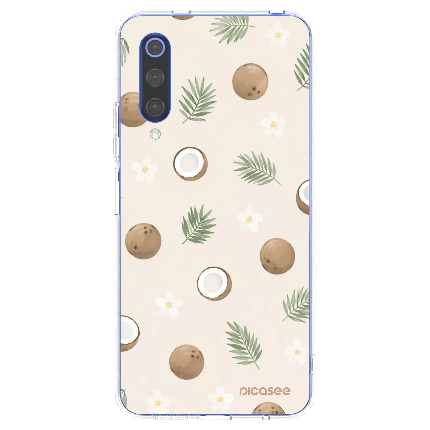 Picasee husă transparentă din silicon pentru Xiaomi Mi 9 SE - Coconut Breeze