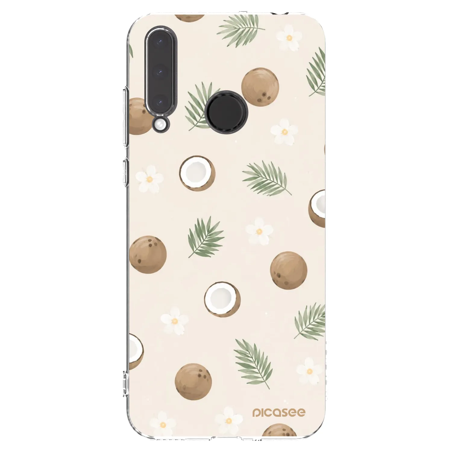 Picasee husă transparentă din silicon pentru Honor 20 Lite - Coconut Breeze