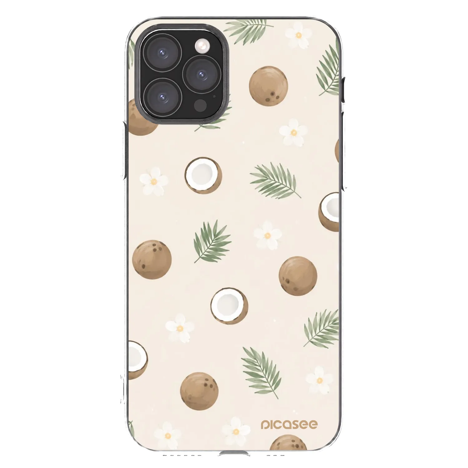 Picasee husă transparentă din silicon pentru Apple iPhone 11 Pro - Coconut Breeze